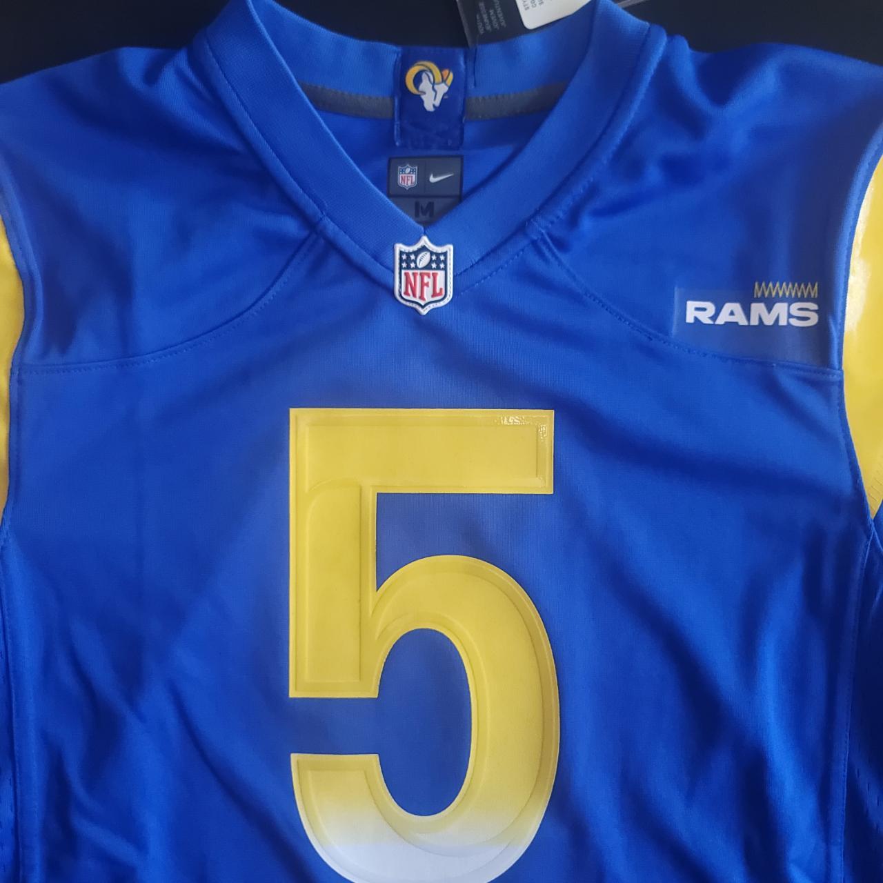 Jalen Ramsey Rams jersey. Never been worn with tags - Depop