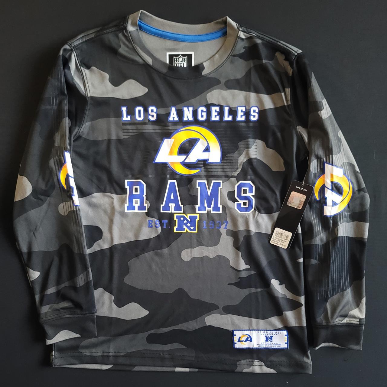 This is an 100% Authentic Nike Los Angeles Rams - Depop