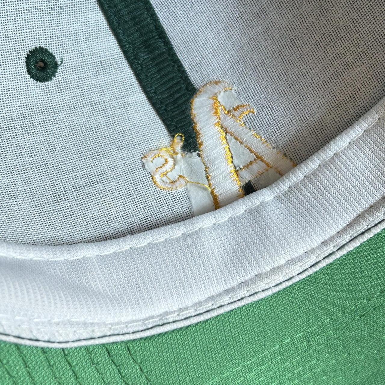 Vtg. 2004 MLB Oakland Athletics Custom Green/Yellow - Depop