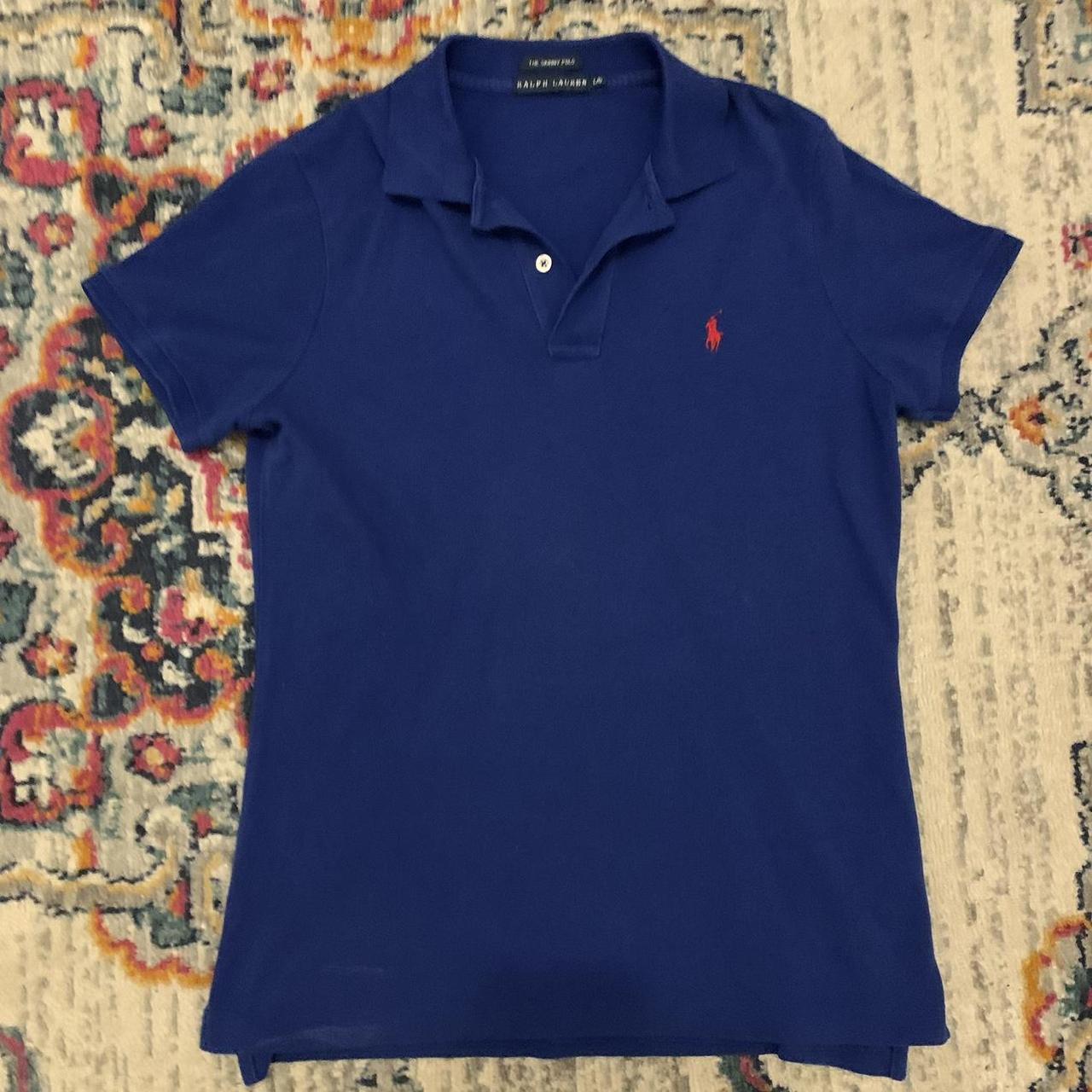 Ralph Lauren women’s polo shirt. Size 8-10, fits... - Depop