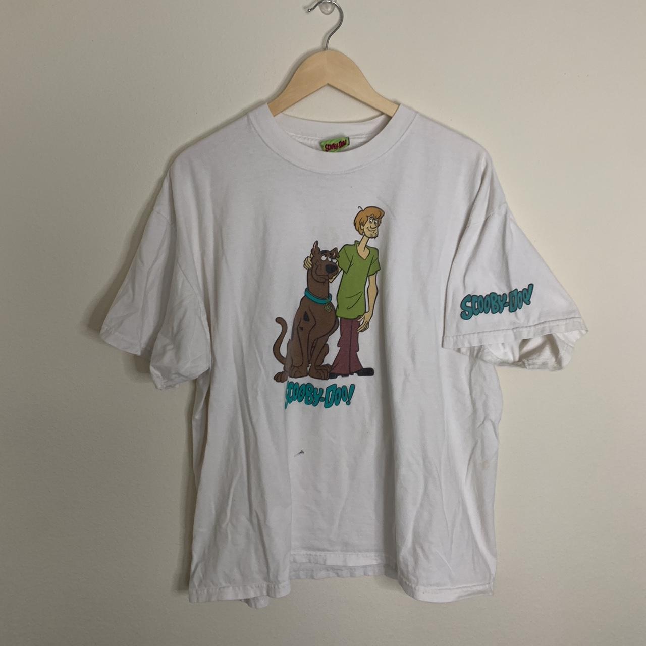 Vintage Y2K Scooby Doo Shaggy Spellout Cartoon... - Depop