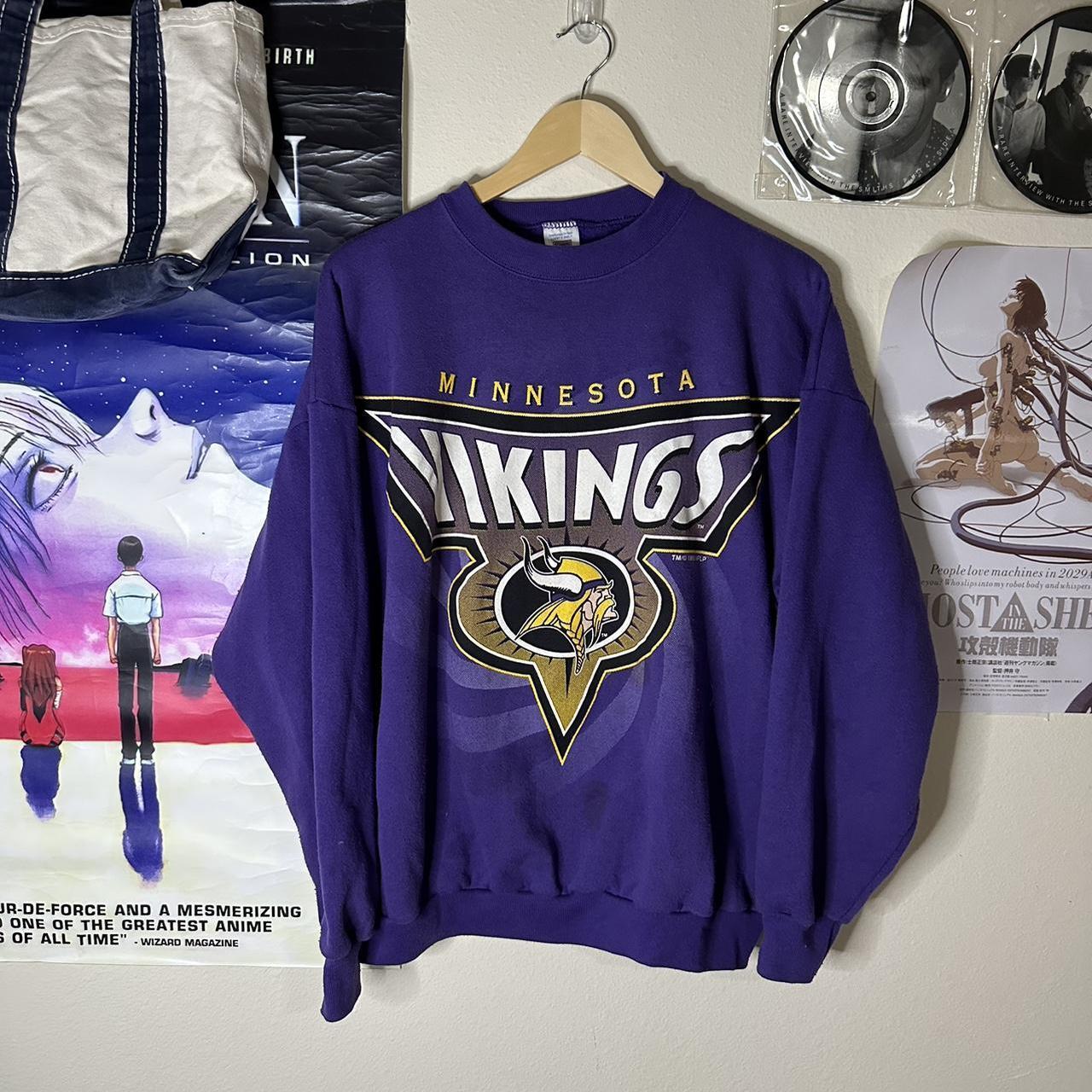 Vintage Minnesota Vikings Sweater XLarge