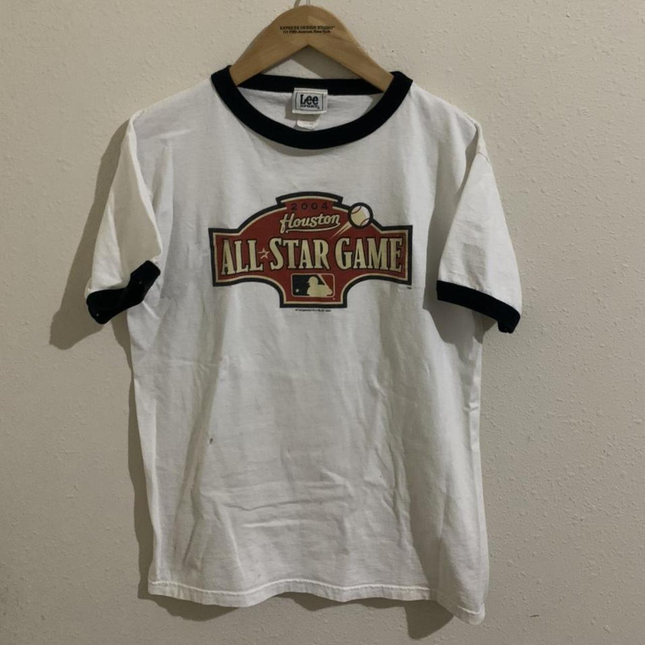 Vintage Y2K Houston Astros Logo Shirt Mens - Depop