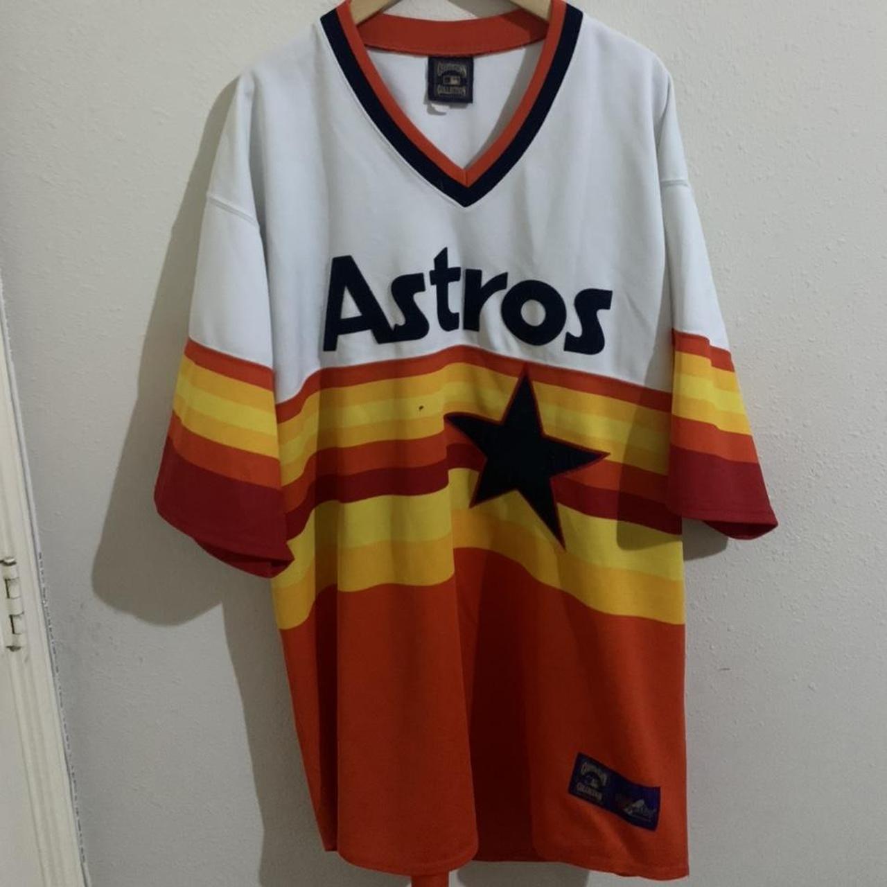 Houston Astros Retro Tequila Sunrise Jersey