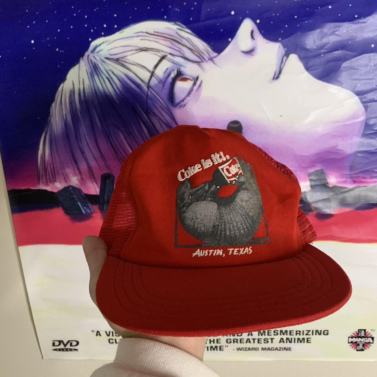 Vintage Red Trucker Hat About this item: This is a - Depop