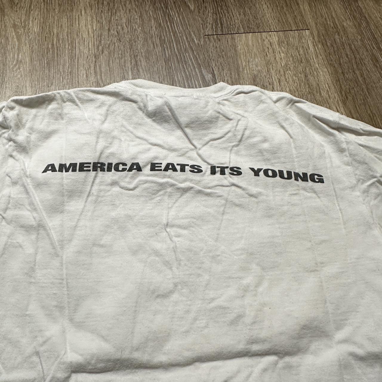 Supreme America Eats Its Young Tee Light Olive