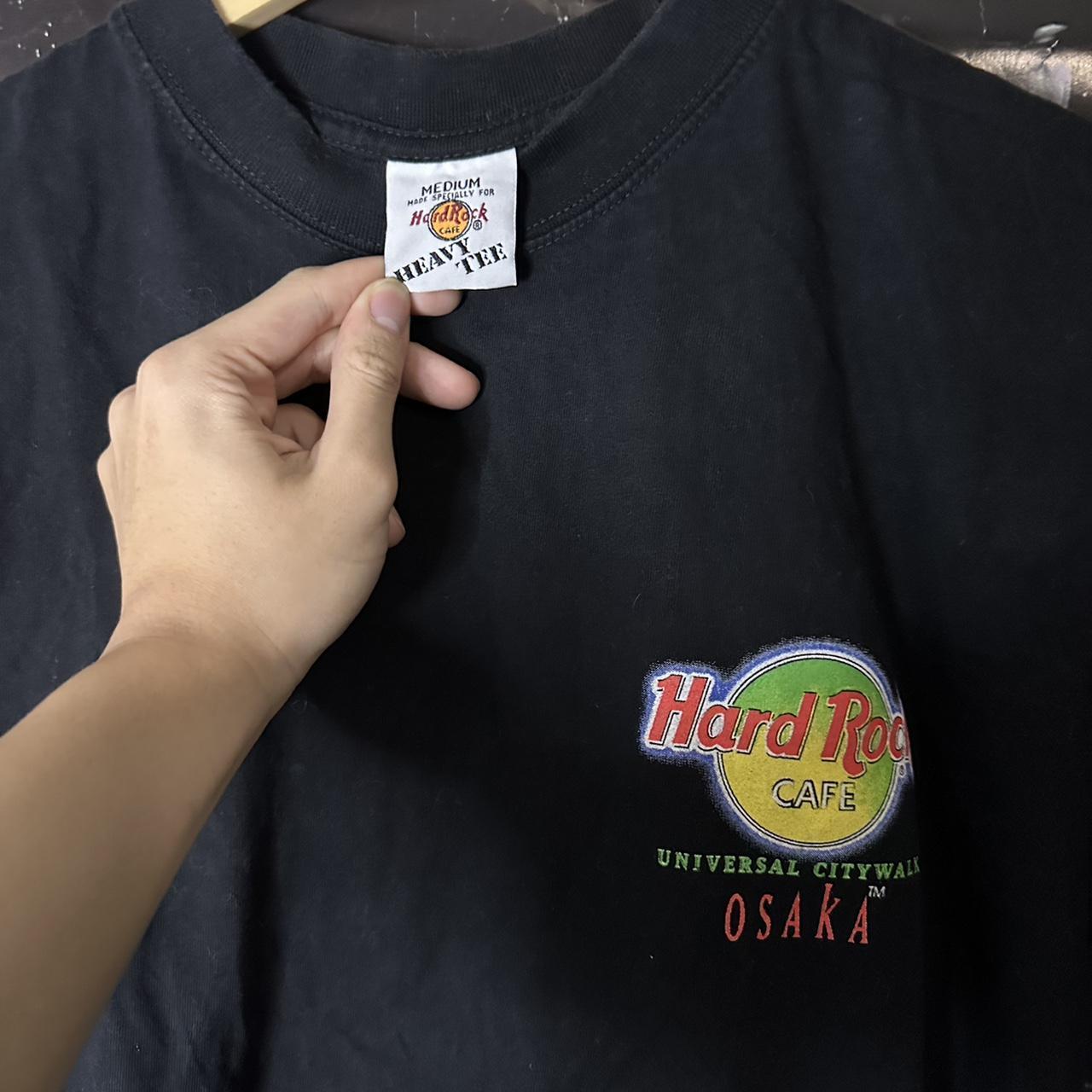 Vintage Hard Rock Cafe Osaka Japan Samurai Shirt | Depop