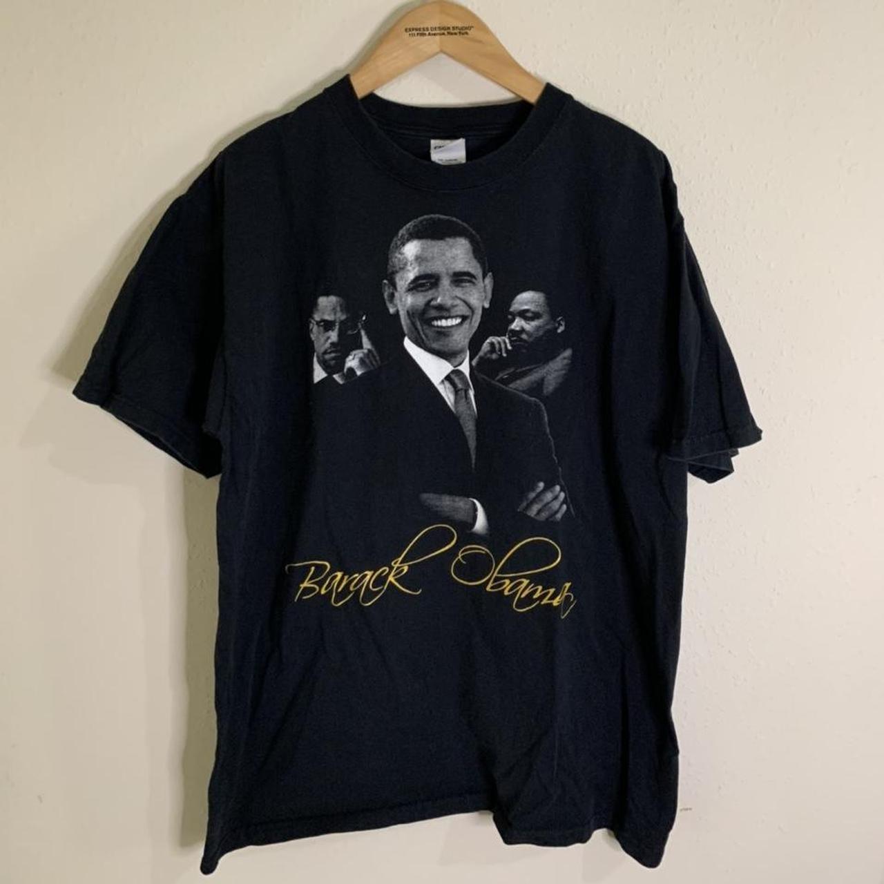 Vintage Y2K Obama X Martin hot Luther King T Shirt