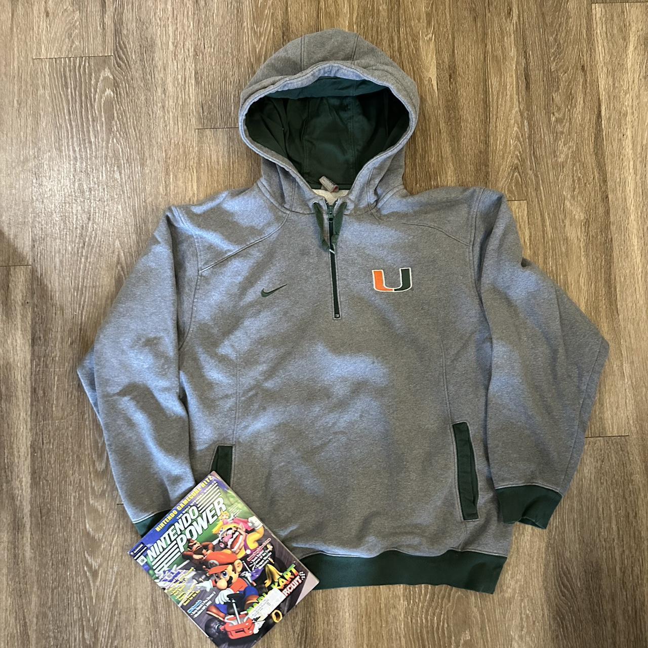 nike miami hurricanes hoodie