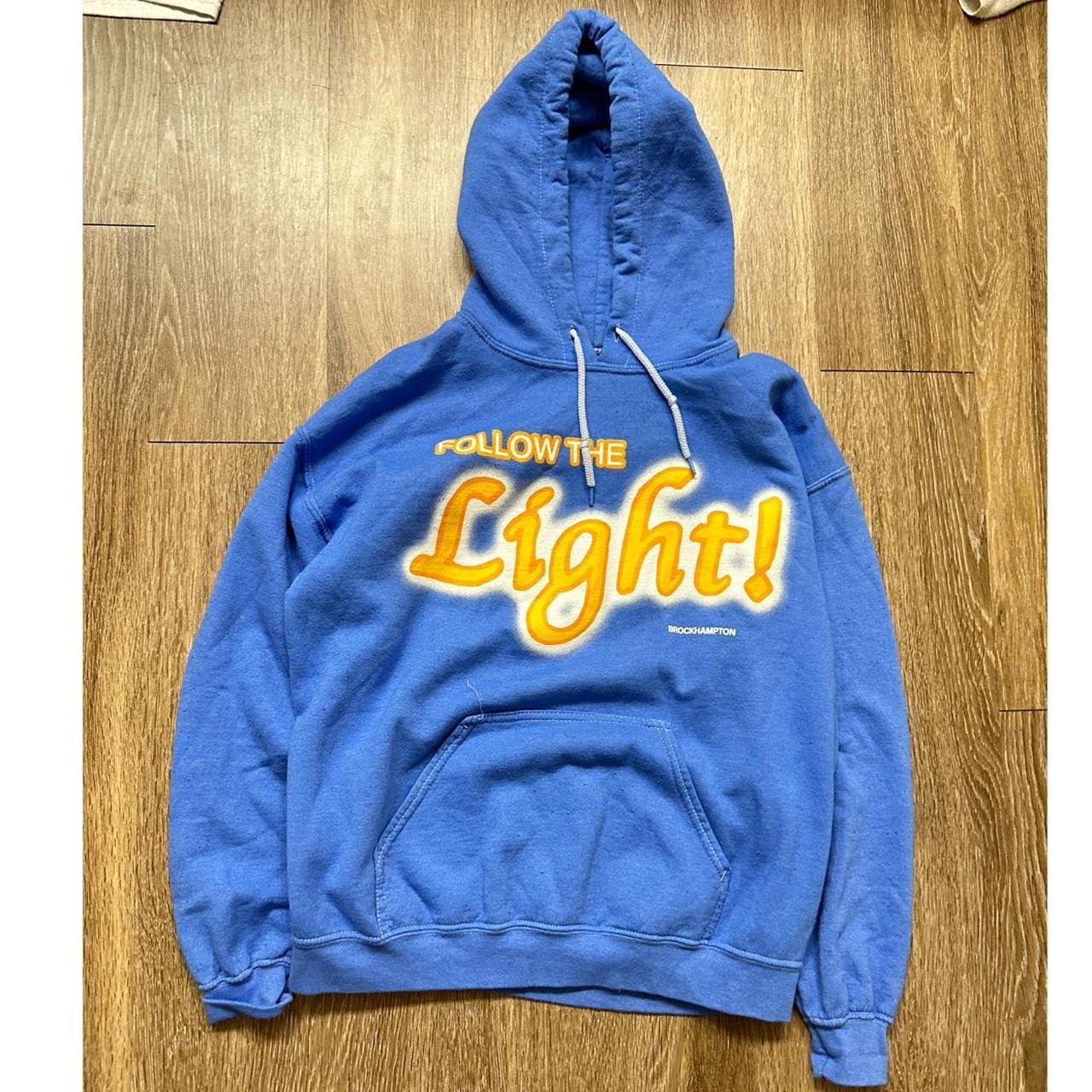 Blue brockhampton hoodie deals