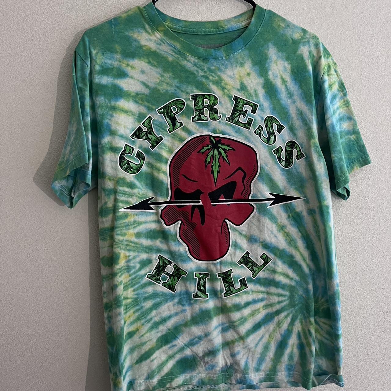 Cypress Hill Phuncky Shit Green Tie-Dye T-Shirt