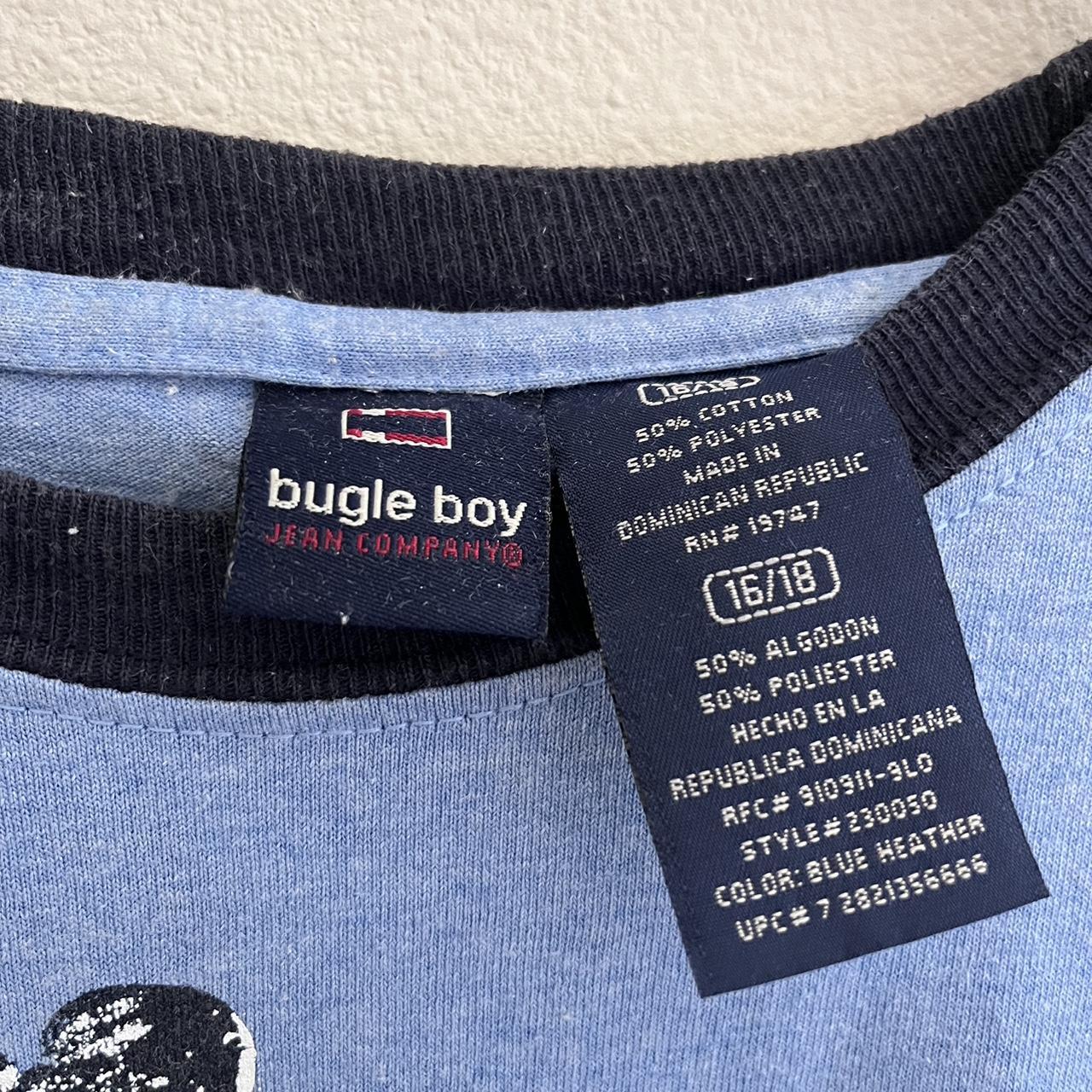 Bugle Boy Men's Navy and Blue T-shirt (3)