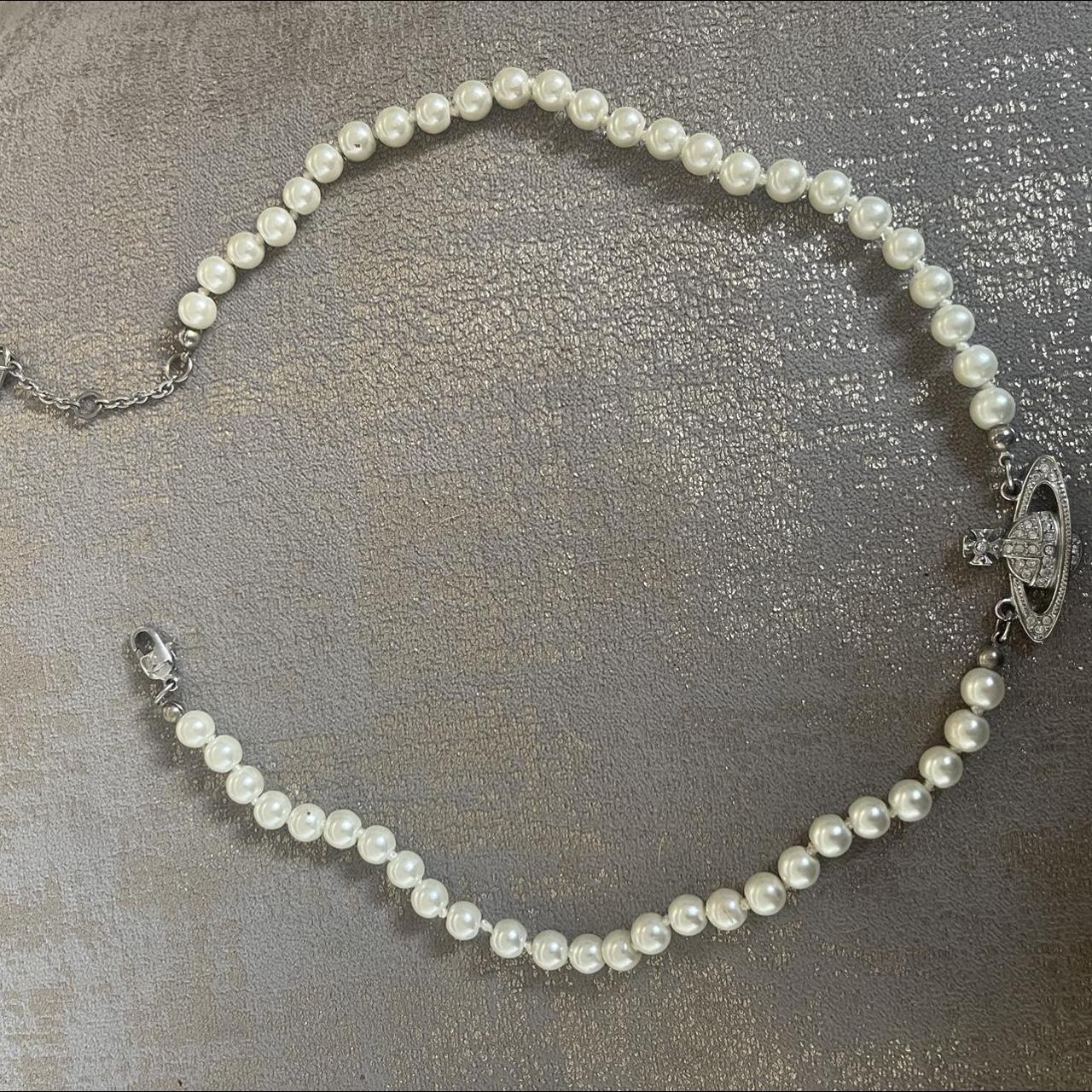 Vivienne Westwood pearl necklace - worn handful of... - Depop