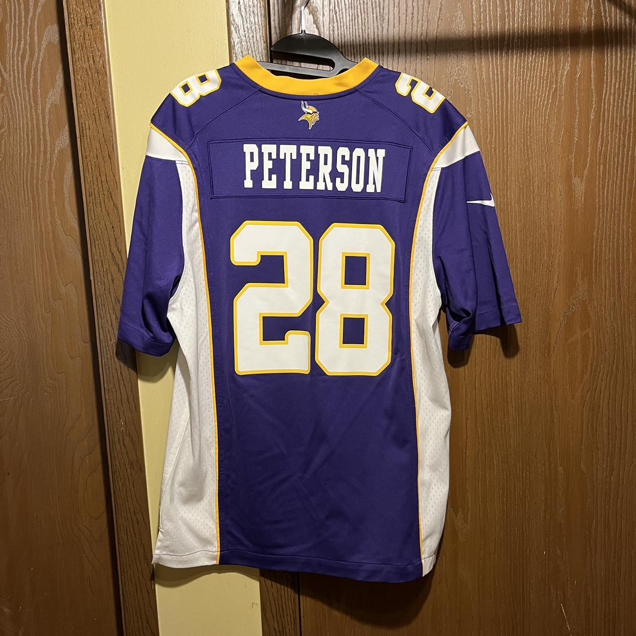 adrian peterson jersey adrian peterson nike vikings - Depop