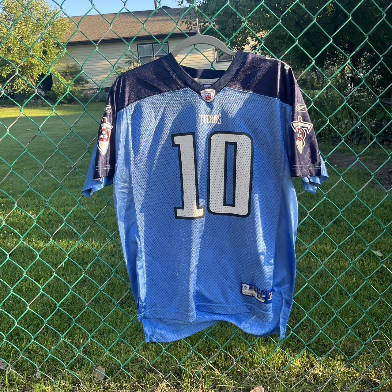 Tennessee Titans NFL Replica Football Jersey (#10 Vince Young) Youth XL