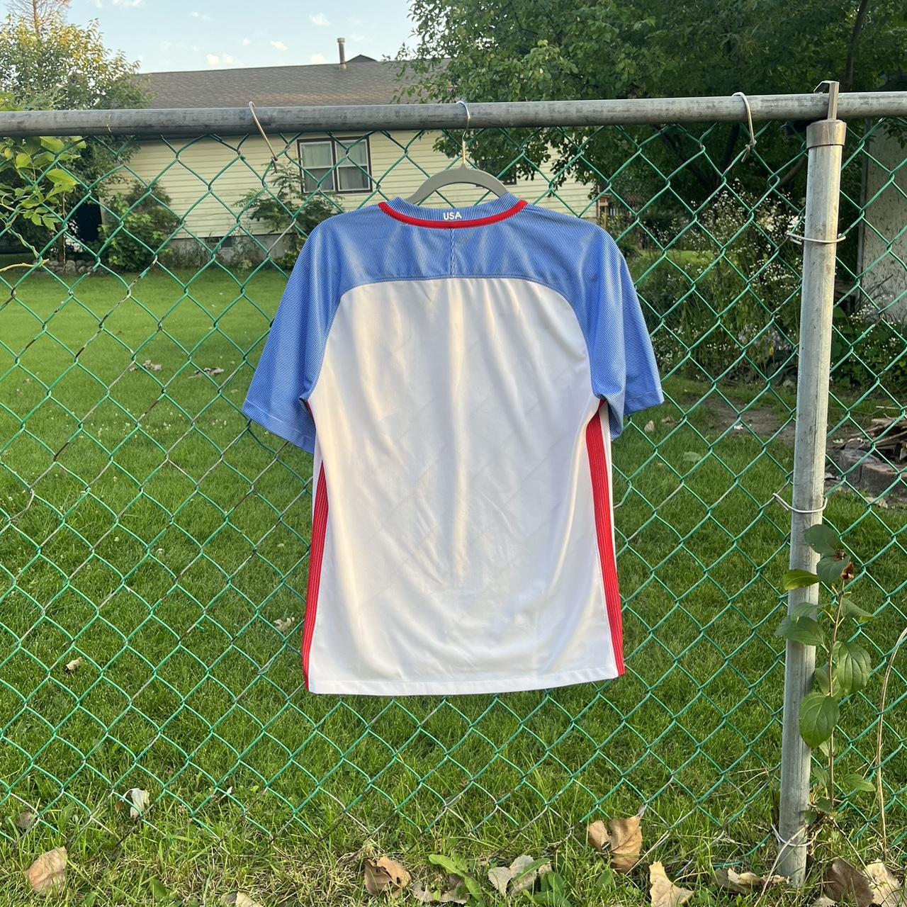 Nike Youth USA Soccer Home Jersey 2010 White Size XL - Depop