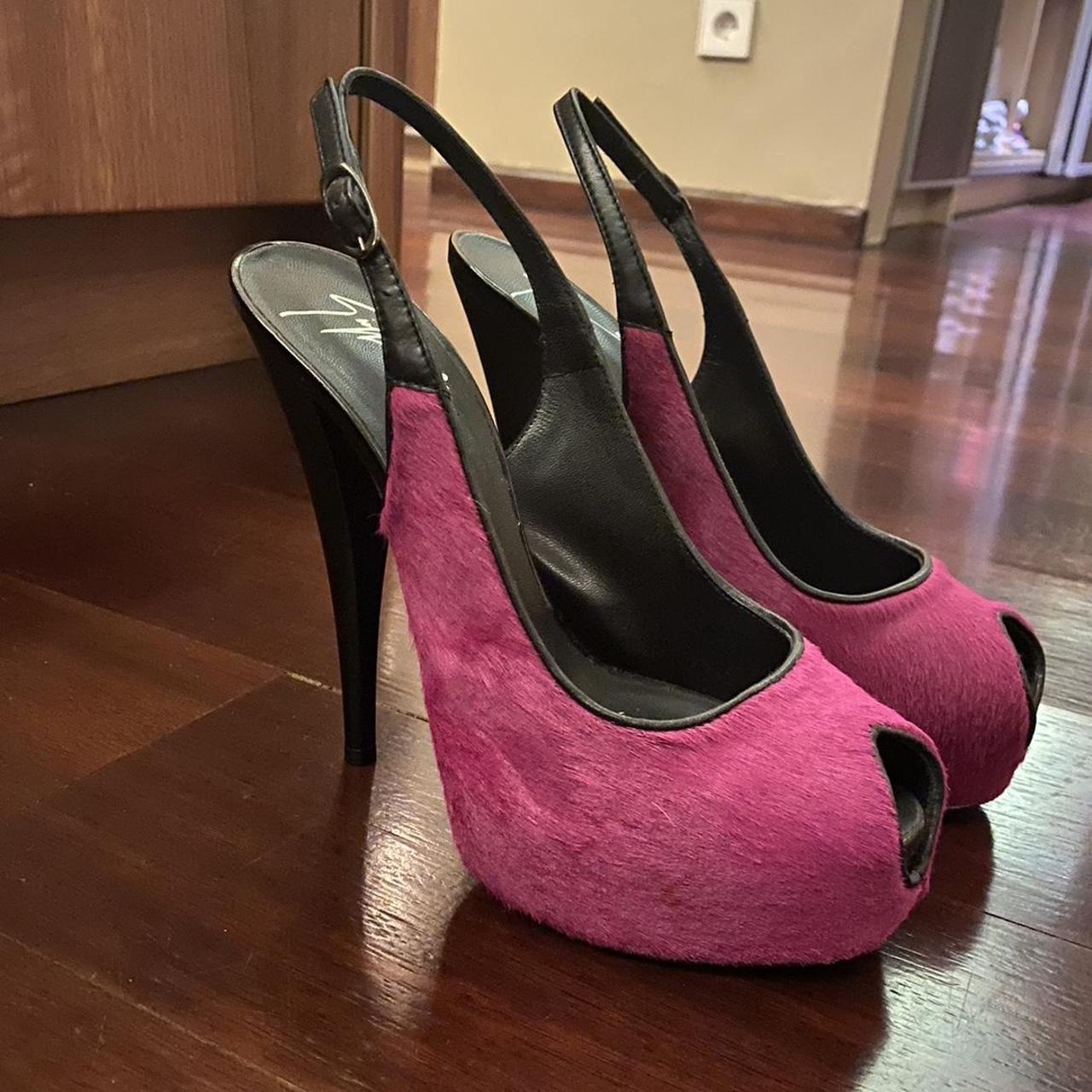 Giuseppe pink hot sale heels