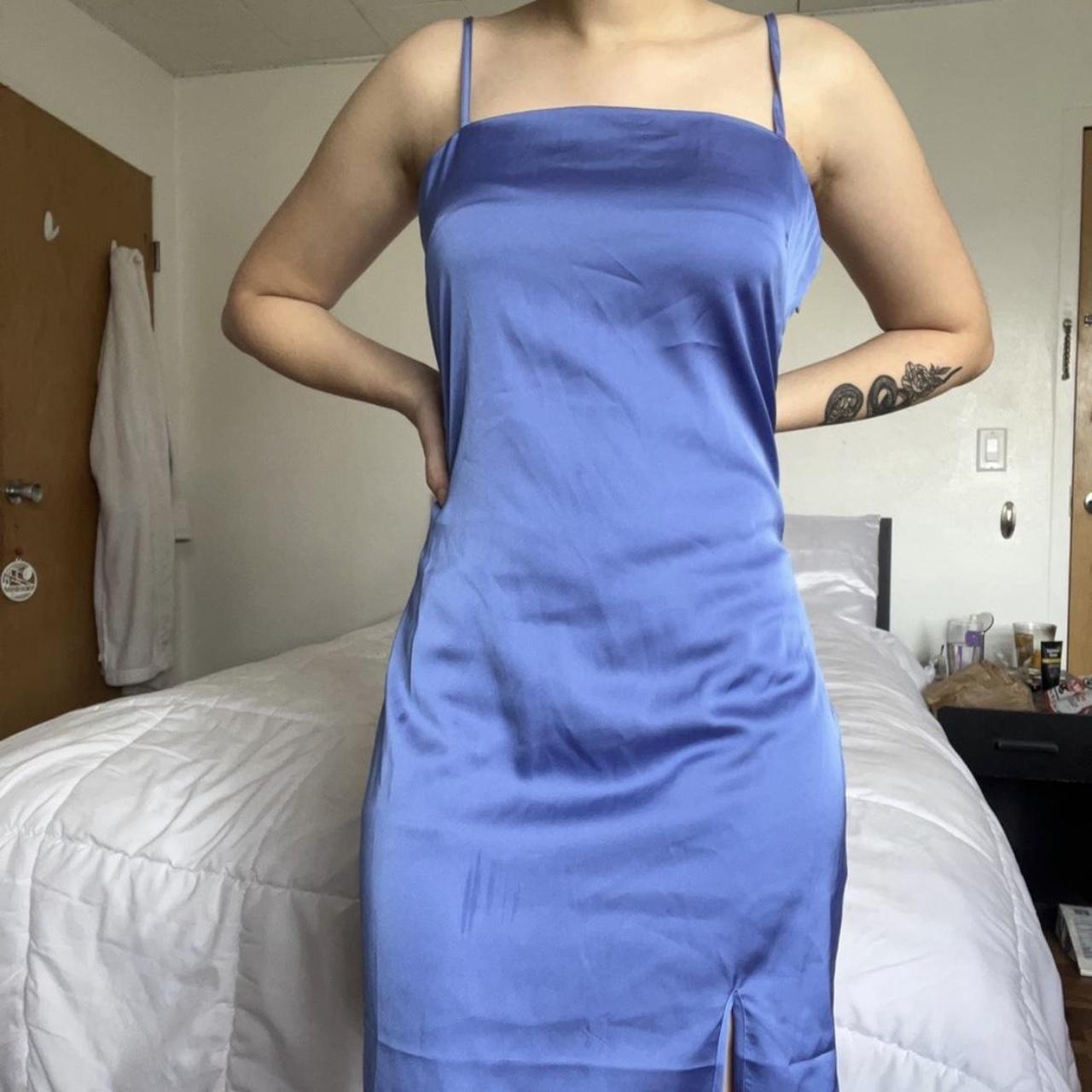 Women S Blue Dress Depop