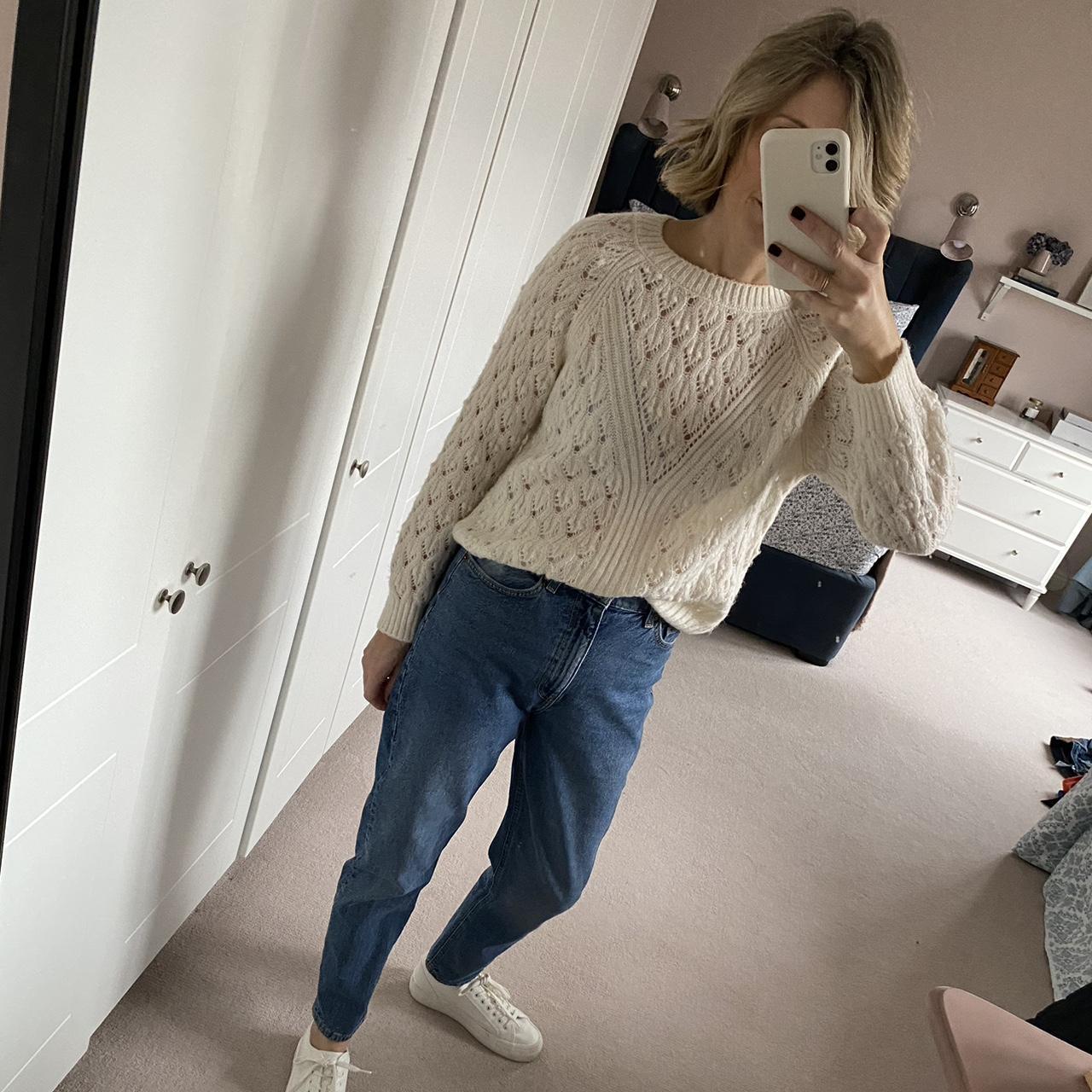 Mango cream outlet jumper