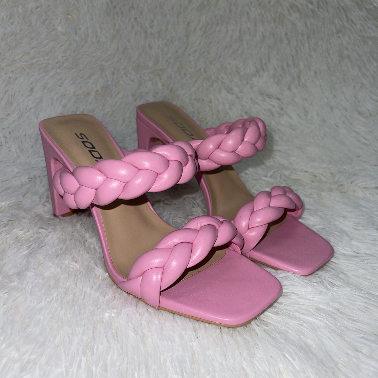 Women's Pink Sandals | Depop