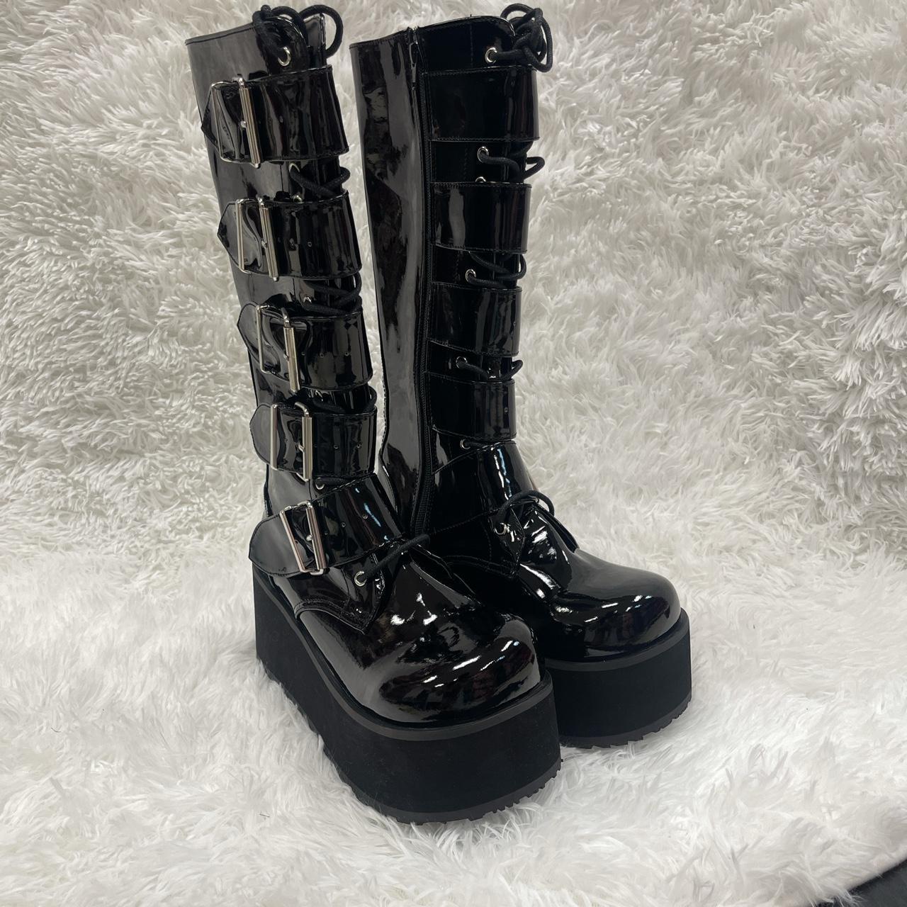 Demonia knee high outlet boots