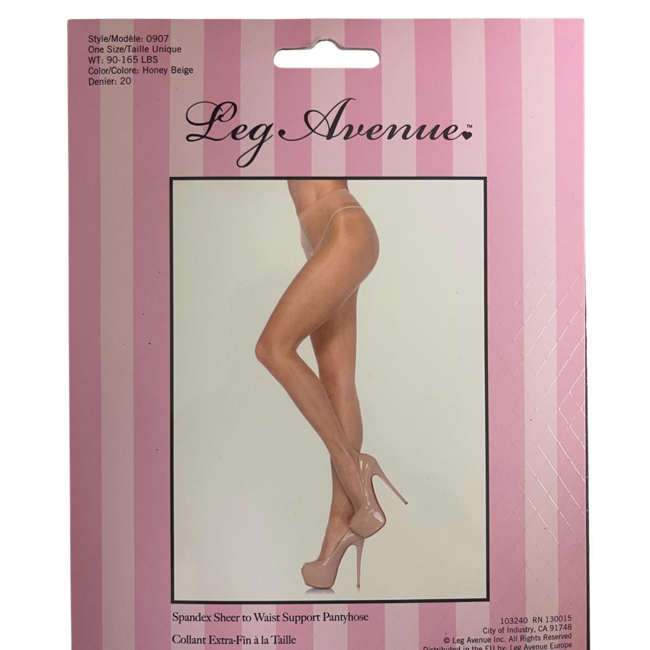 Spandex Sheer to Waist Support Pantyhose from Leg Avenue