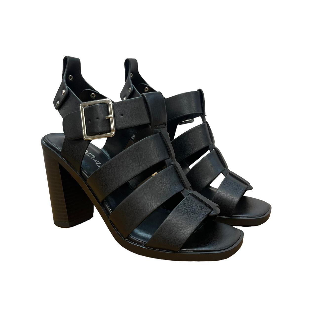 Soda block heel online sandals