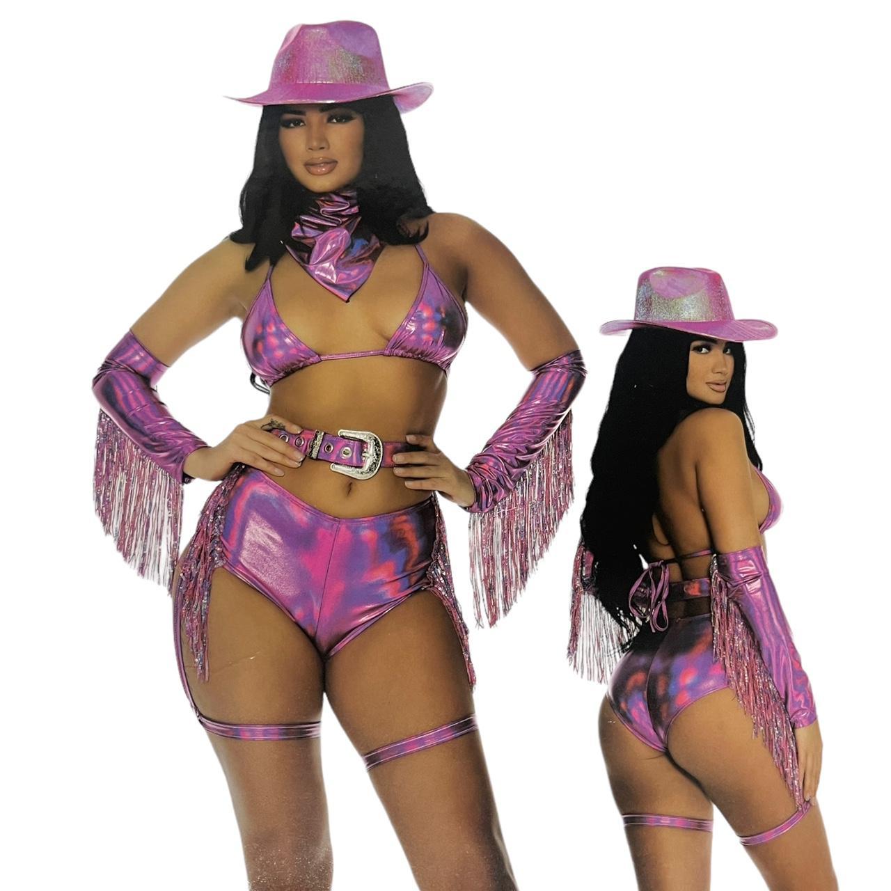 5pc Lone Star Cowgirl Costume