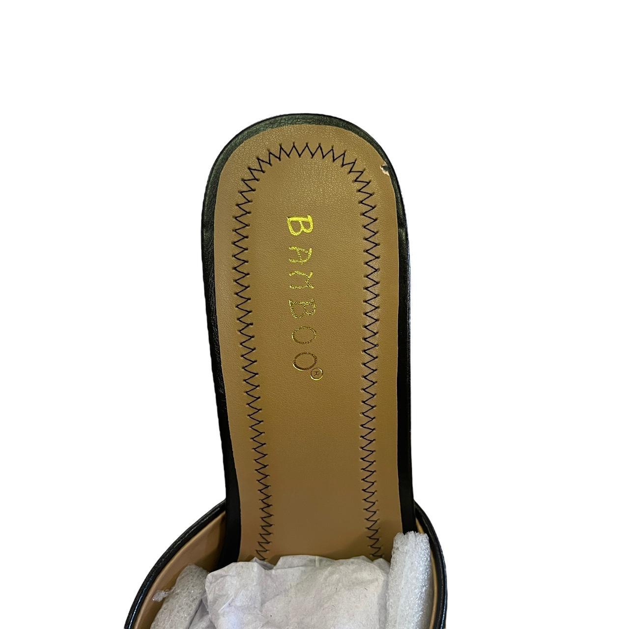 Bamboo mules on sale