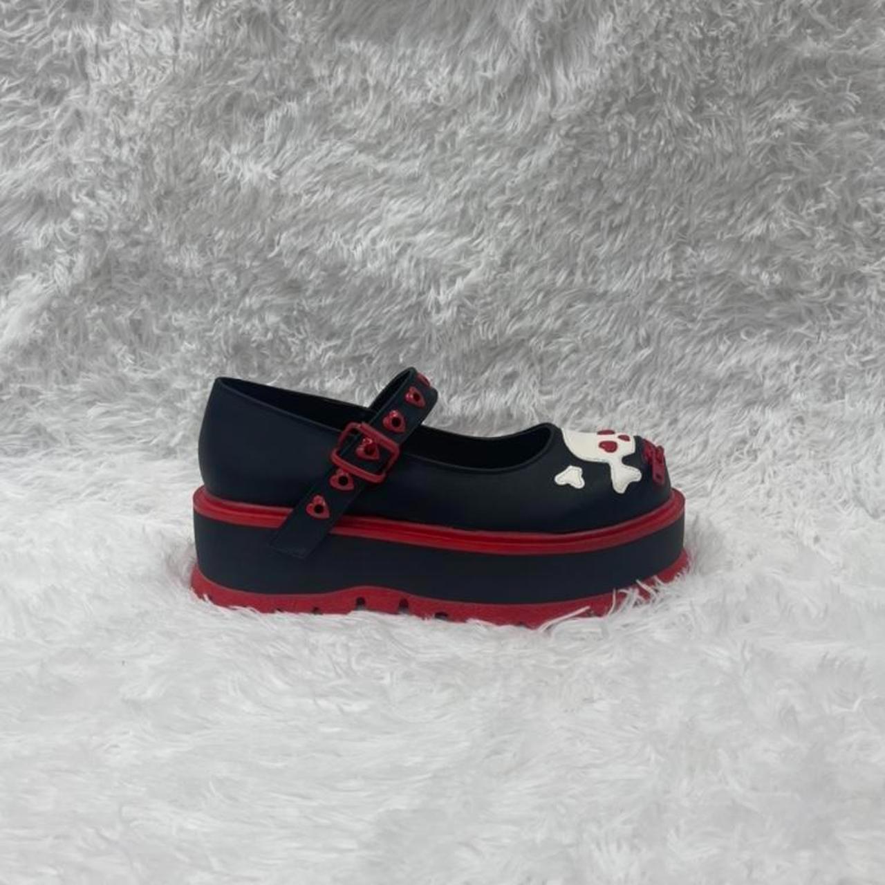 Demonia Slacker-27 Platform Mary Janes Black Depop