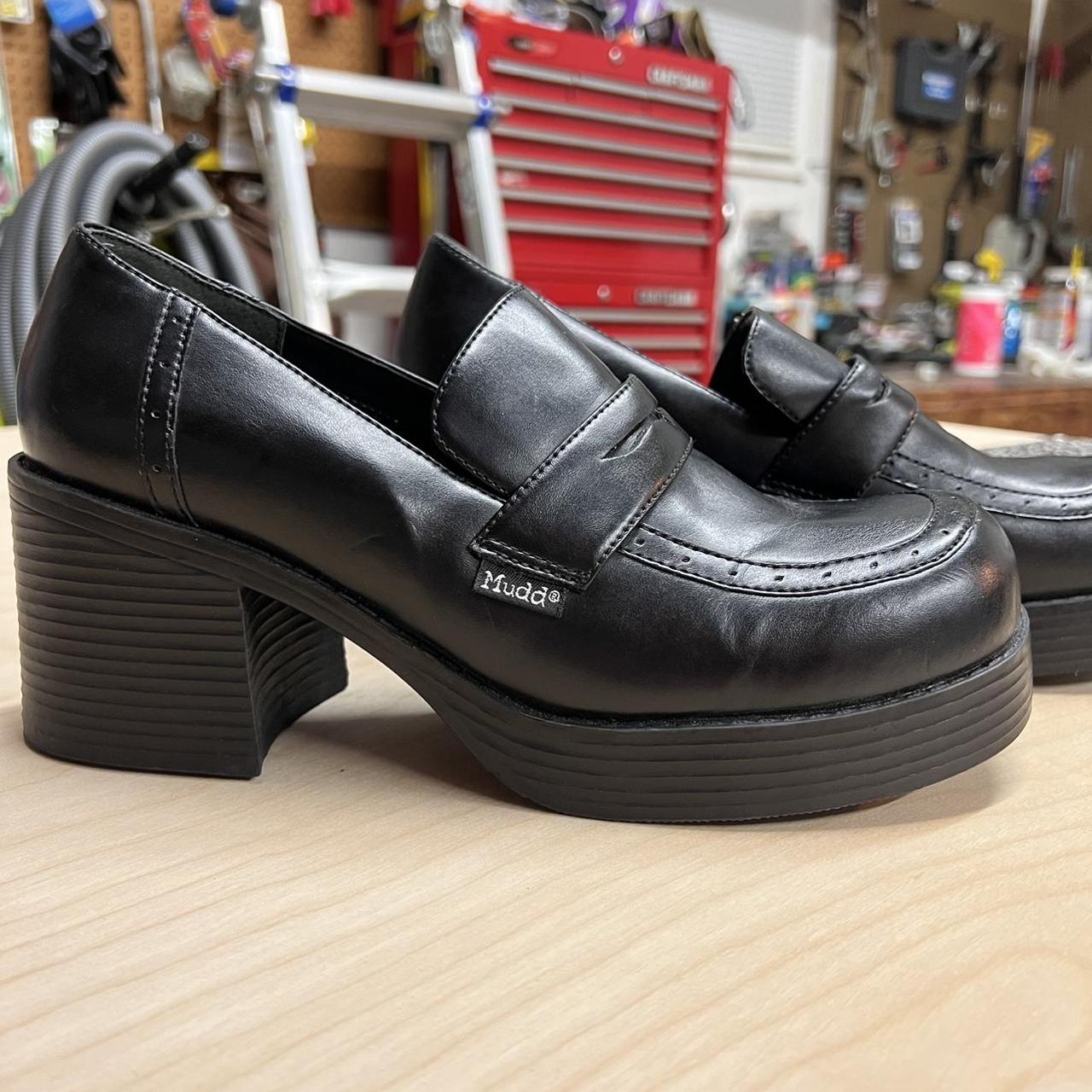 mudd platform loafers