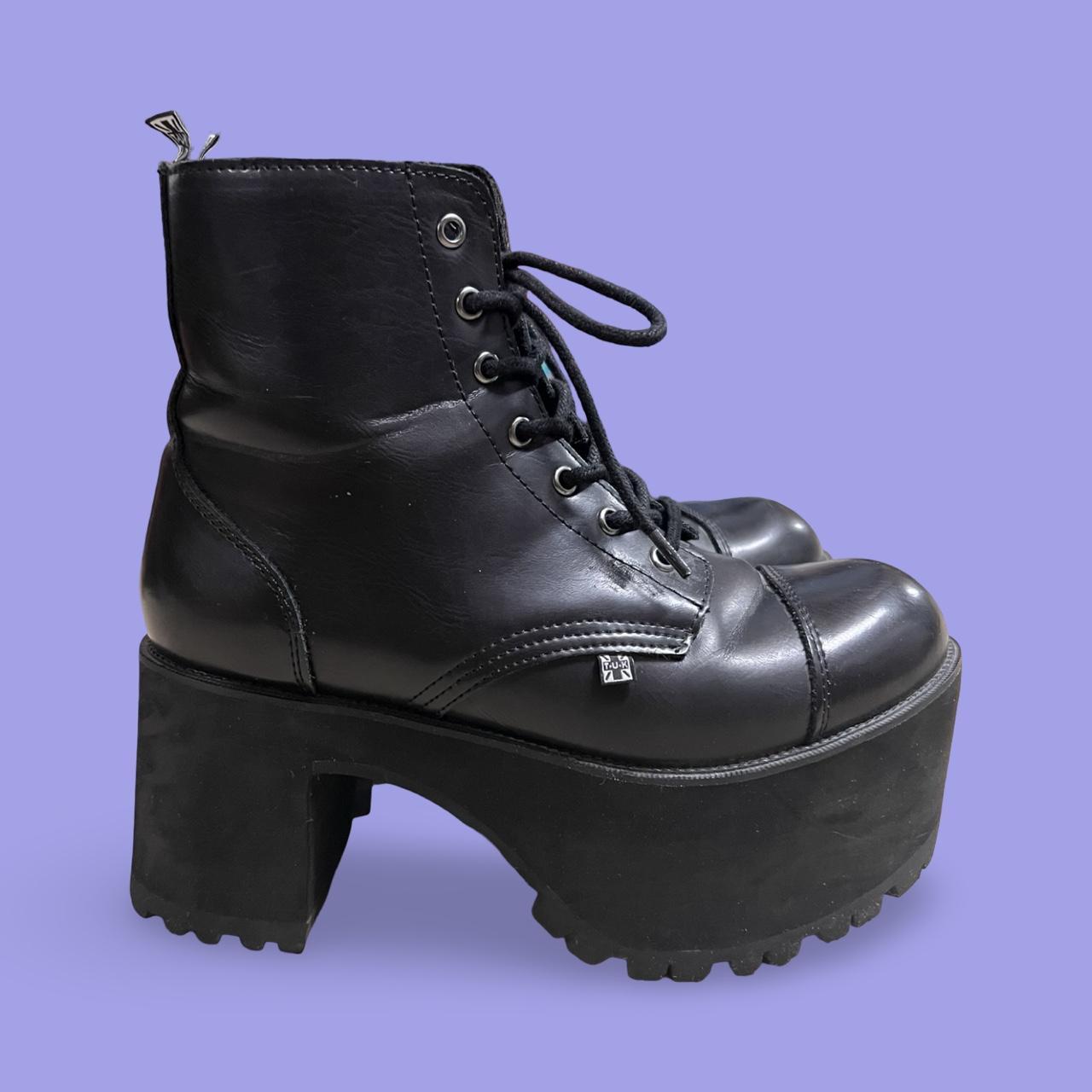 🖤 Footwear black brush-off 7-eye Depop