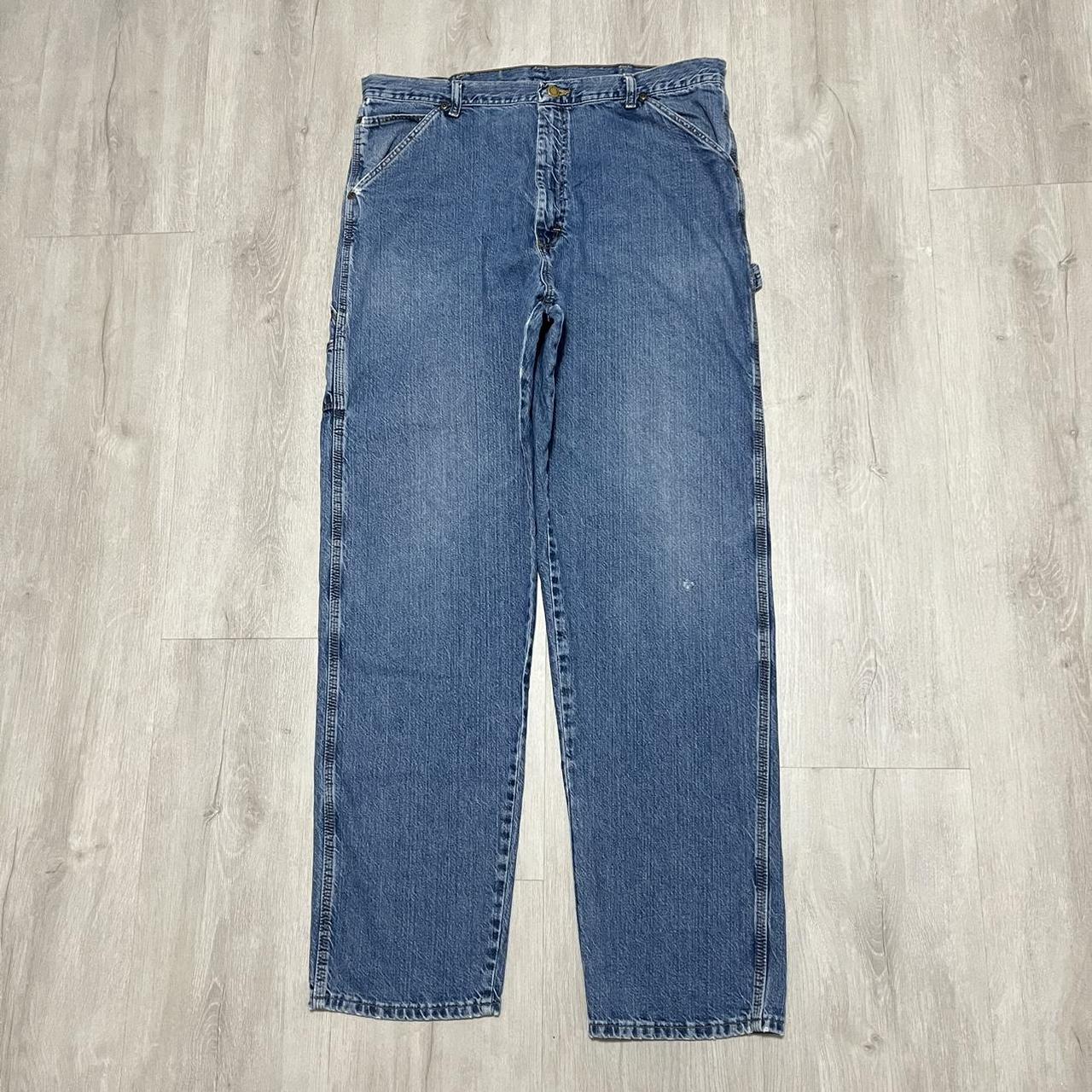 Y2K Wrangler Carpenter Jeans Painter Jeans Rugged... - Depop