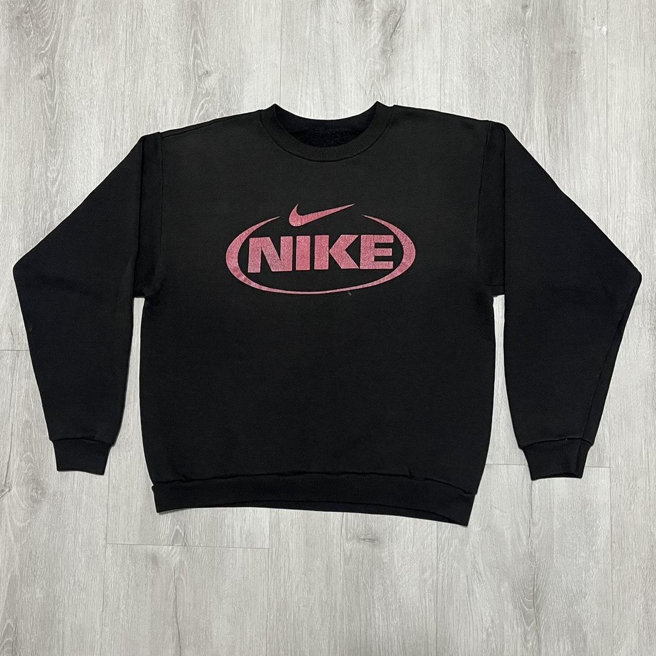 Vintage Nike Center Swoosh Sweatshirt Great Depop