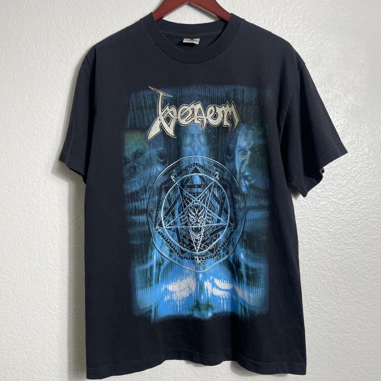 Vintage Venom Band T Shirt Thrash Death Metal Rock... - Depop