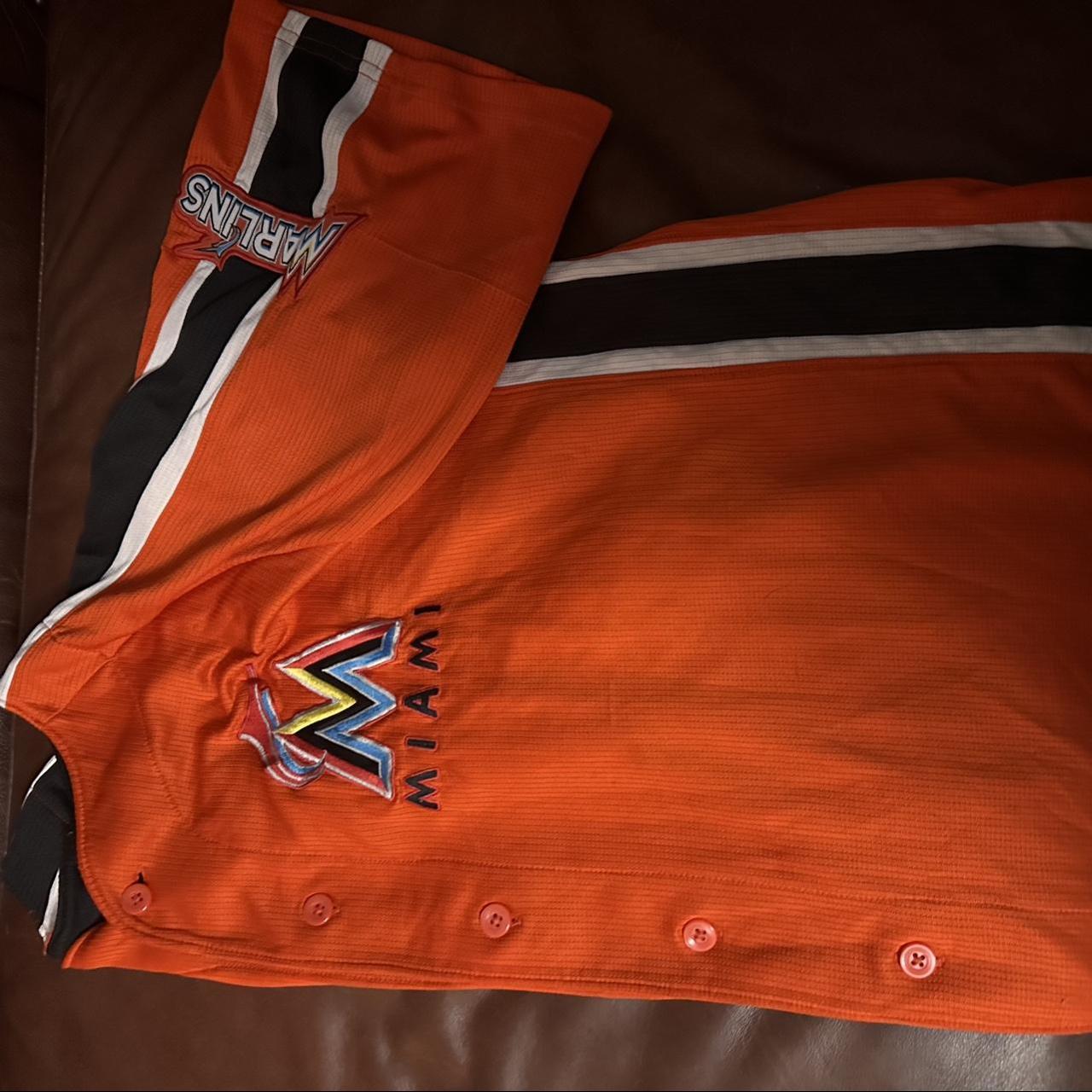 Vintage 1994 MLB Florida Marlins Baseball Jersey - Depop