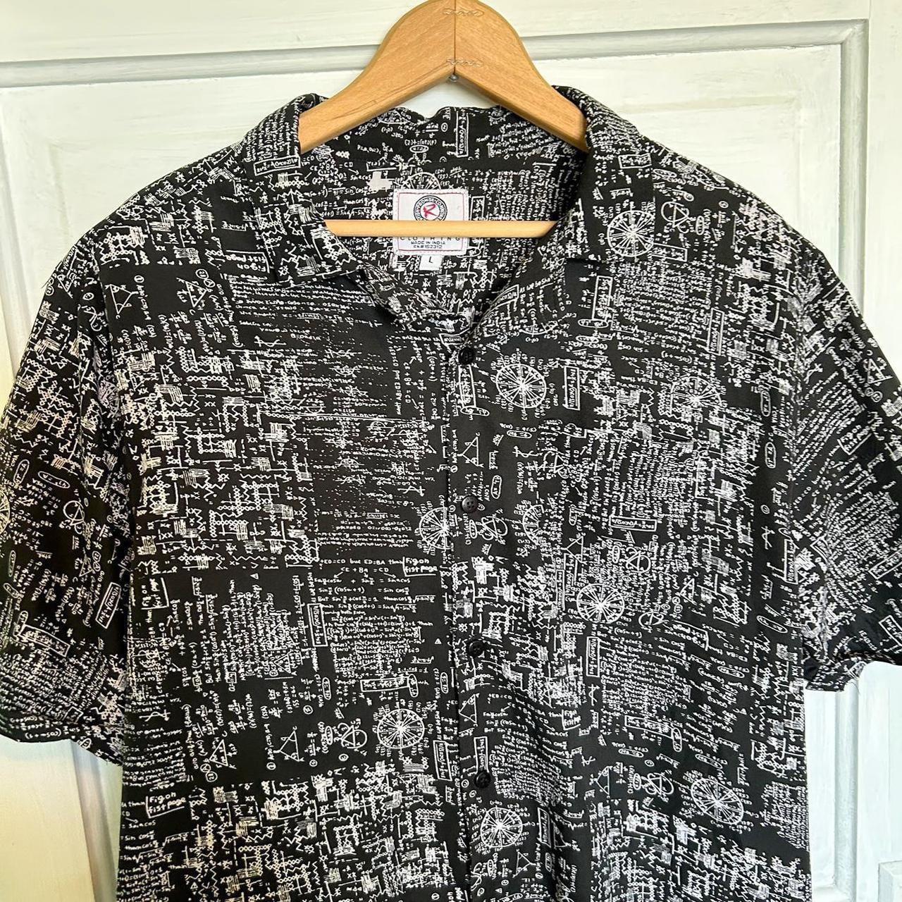 Scientific Button Up Shirt 🧪 Awesome graphic top!... - Depop