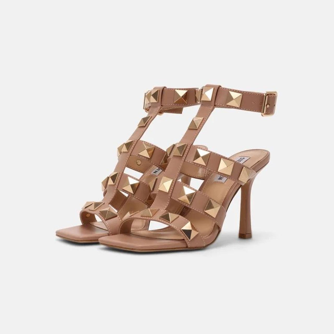 Faux leather capri store sandals