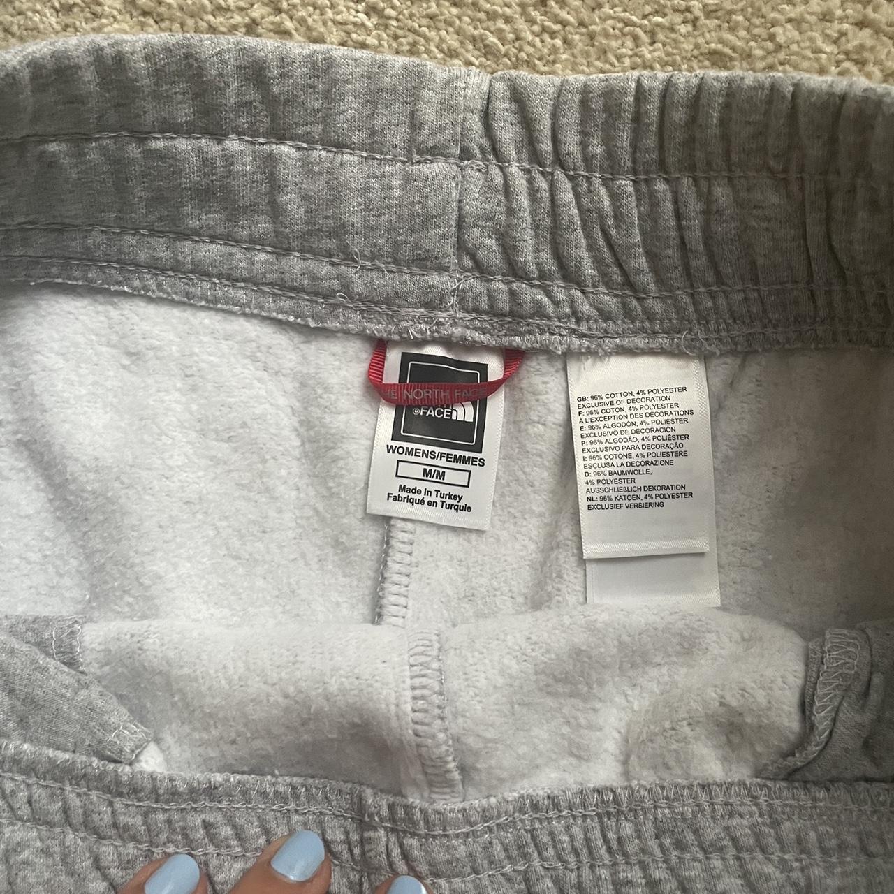 grey north face shorts size M Depop