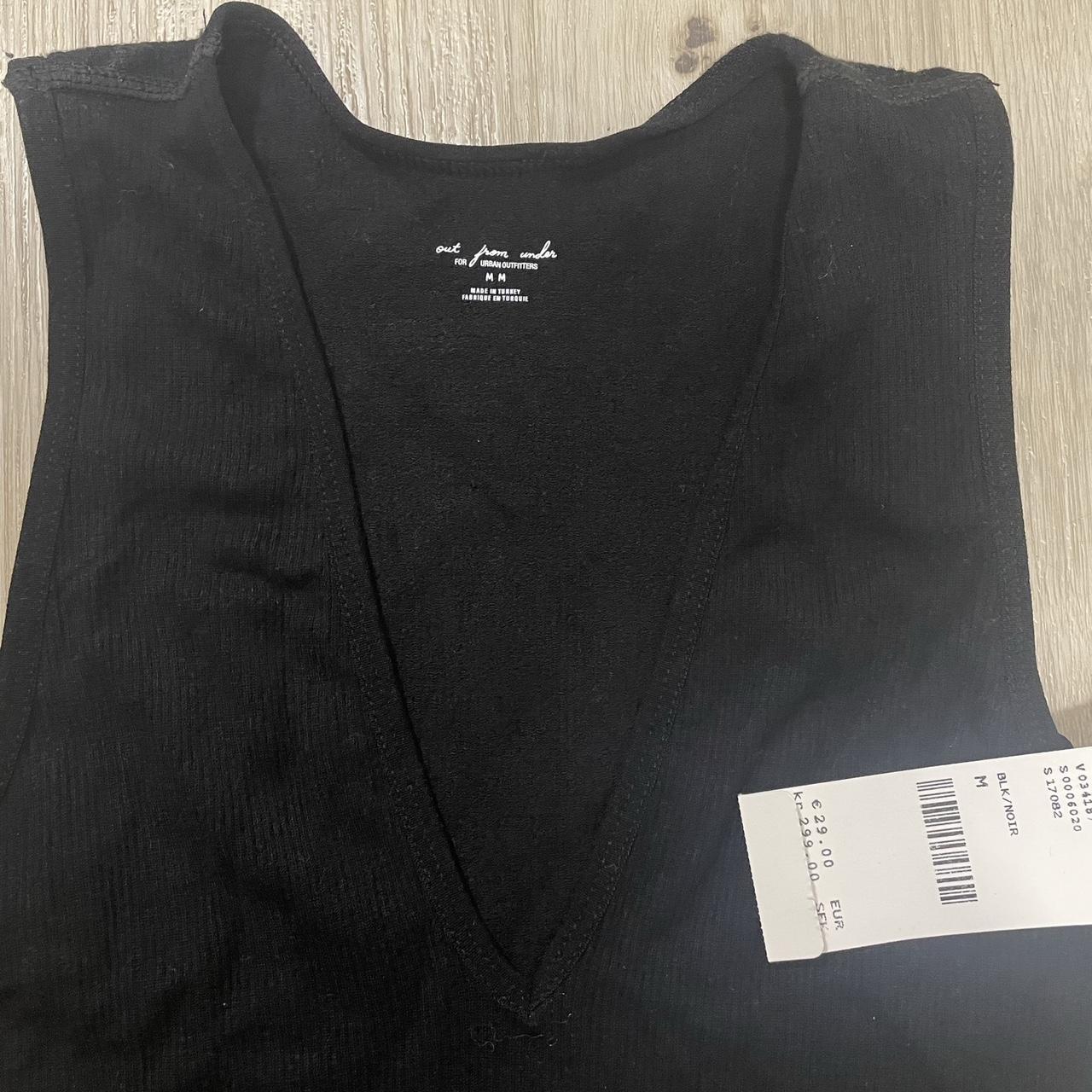 Urban Outfitters Women's Black Bodysuit | Depop