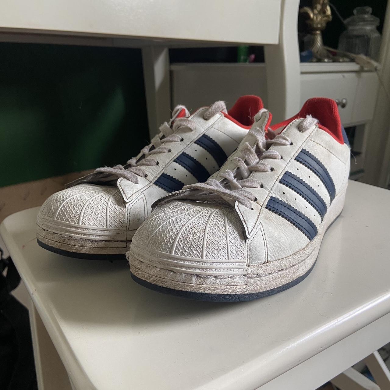 Adidas Superstars size 7! Joey Bast edition! 7/10!... - Depop