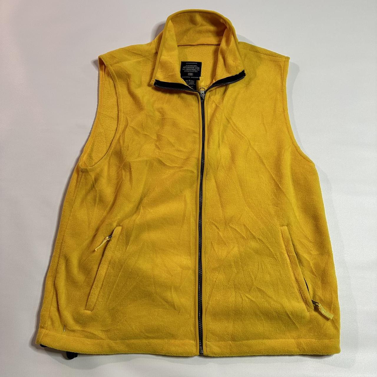 Faded Glory Yellow Vest 20w 27l Depop 