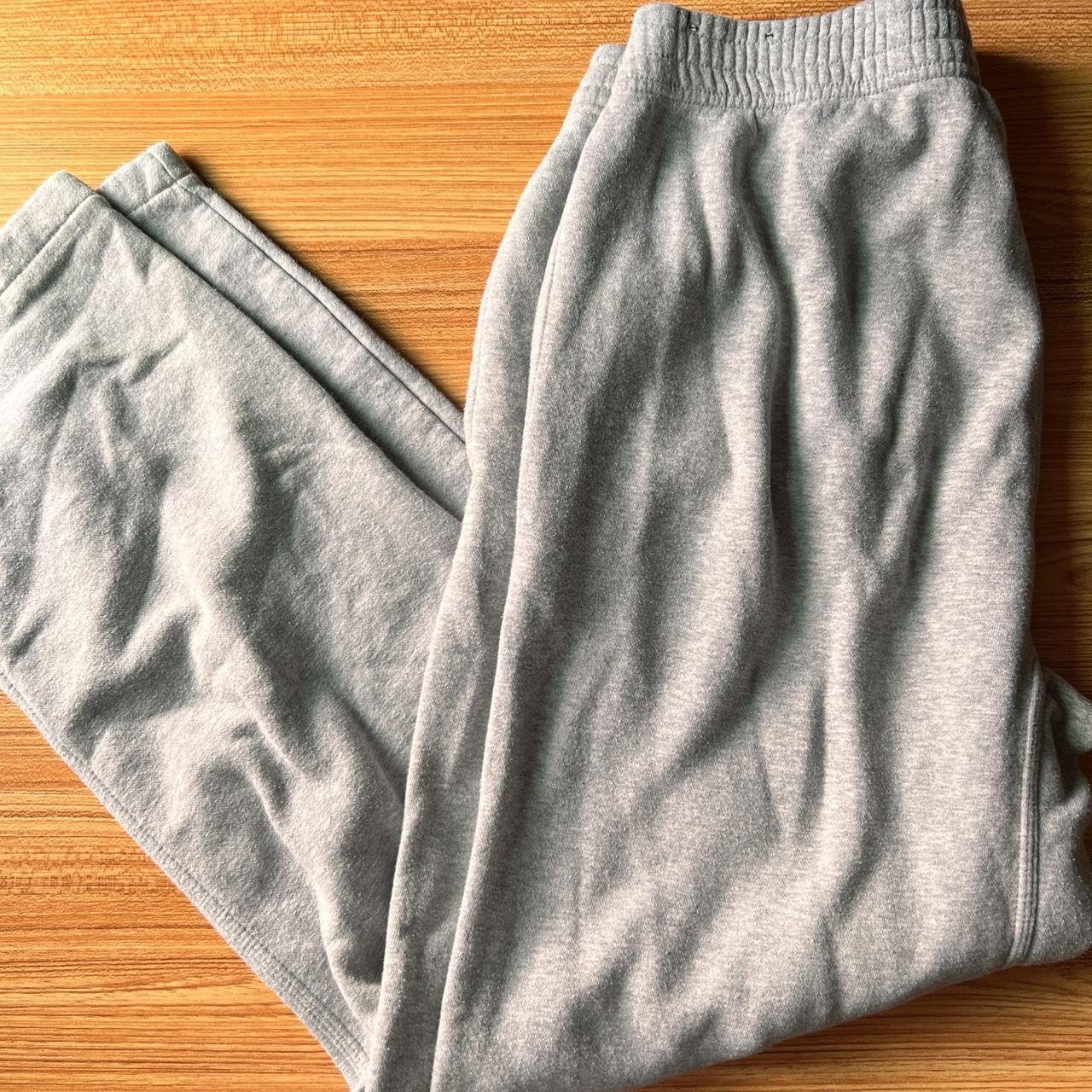 Vintage Nike Sweatpants Spell Out Y2k Black Grey Sz Depop