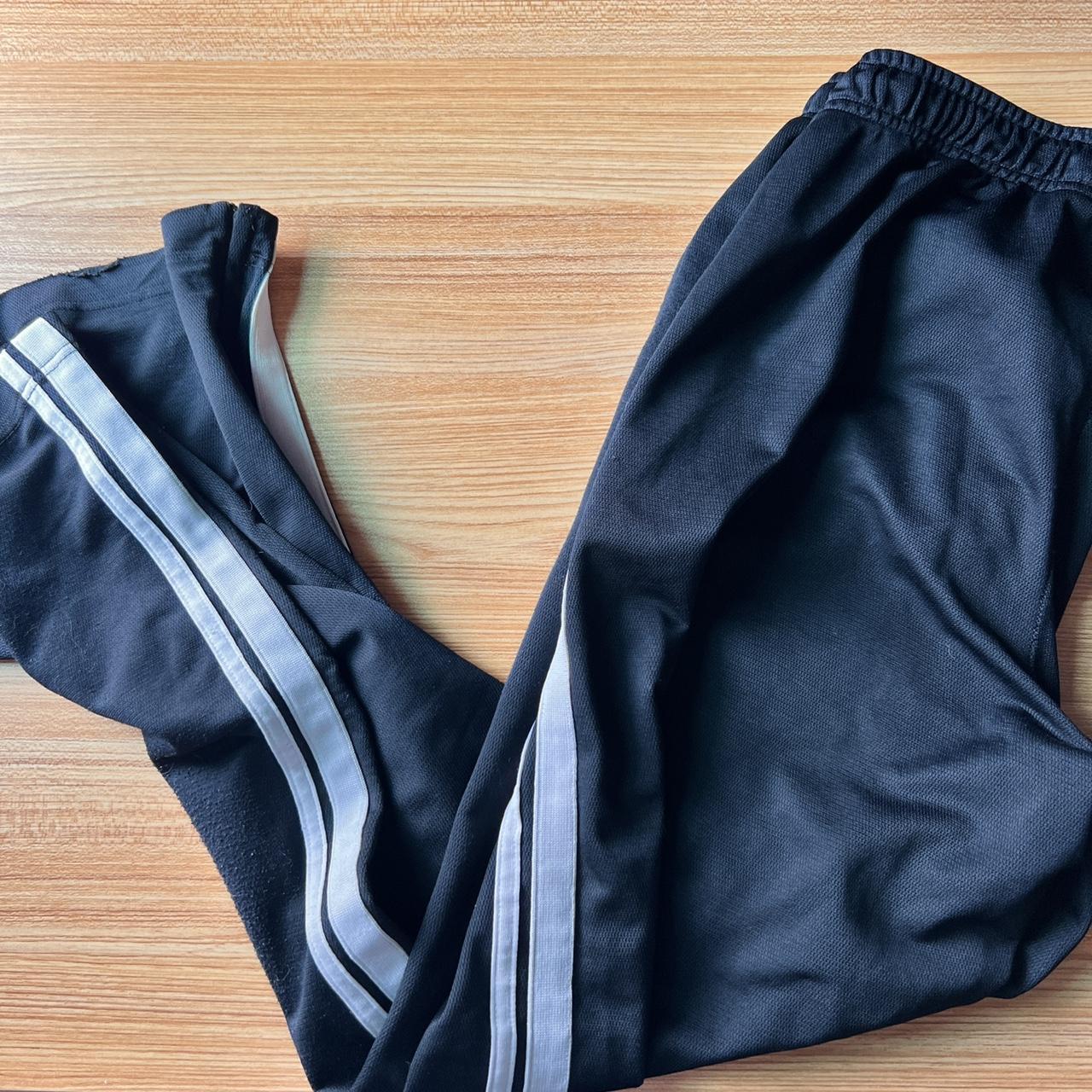 Vintage Nike Sweatpants Spell Out Y2k Black Grey Sz Depop