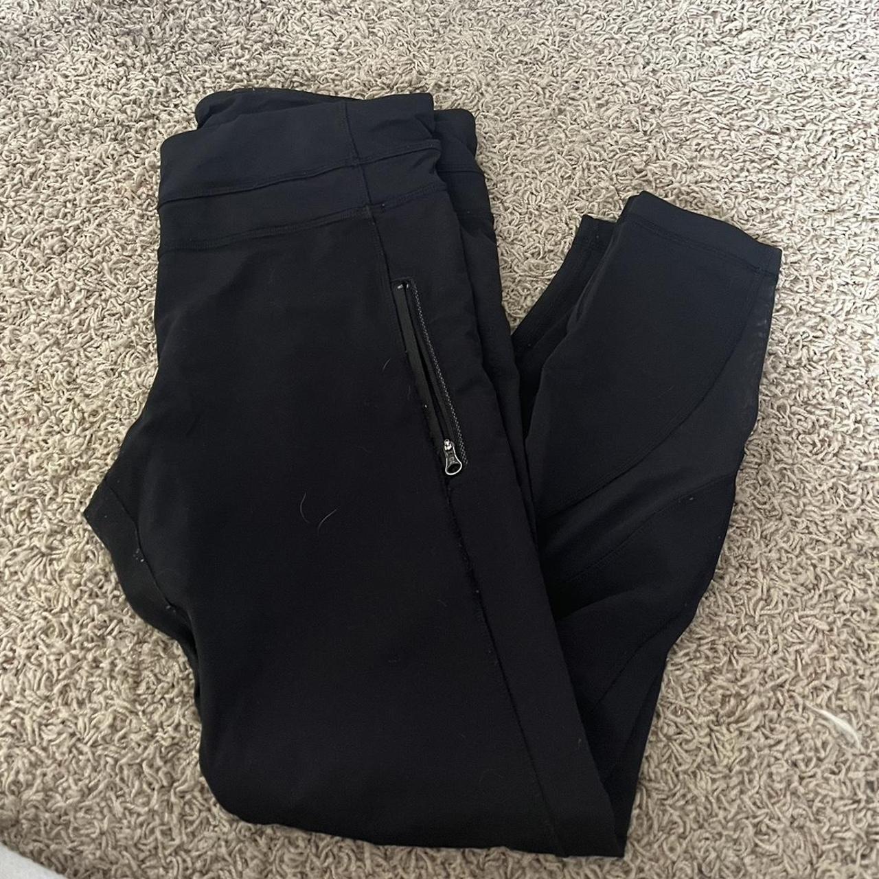Lululemon ankle length and sheer by calves. Small... - Depop