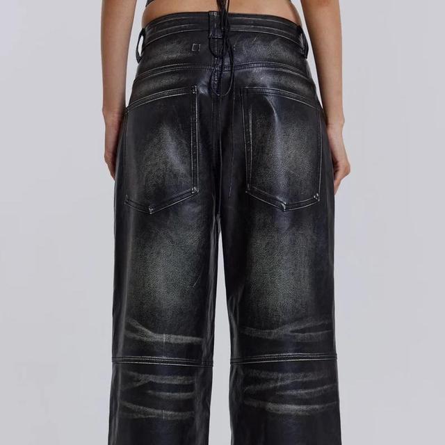 Jaded London “Ash Faux Leather Colossus Pants” $120 - Depop