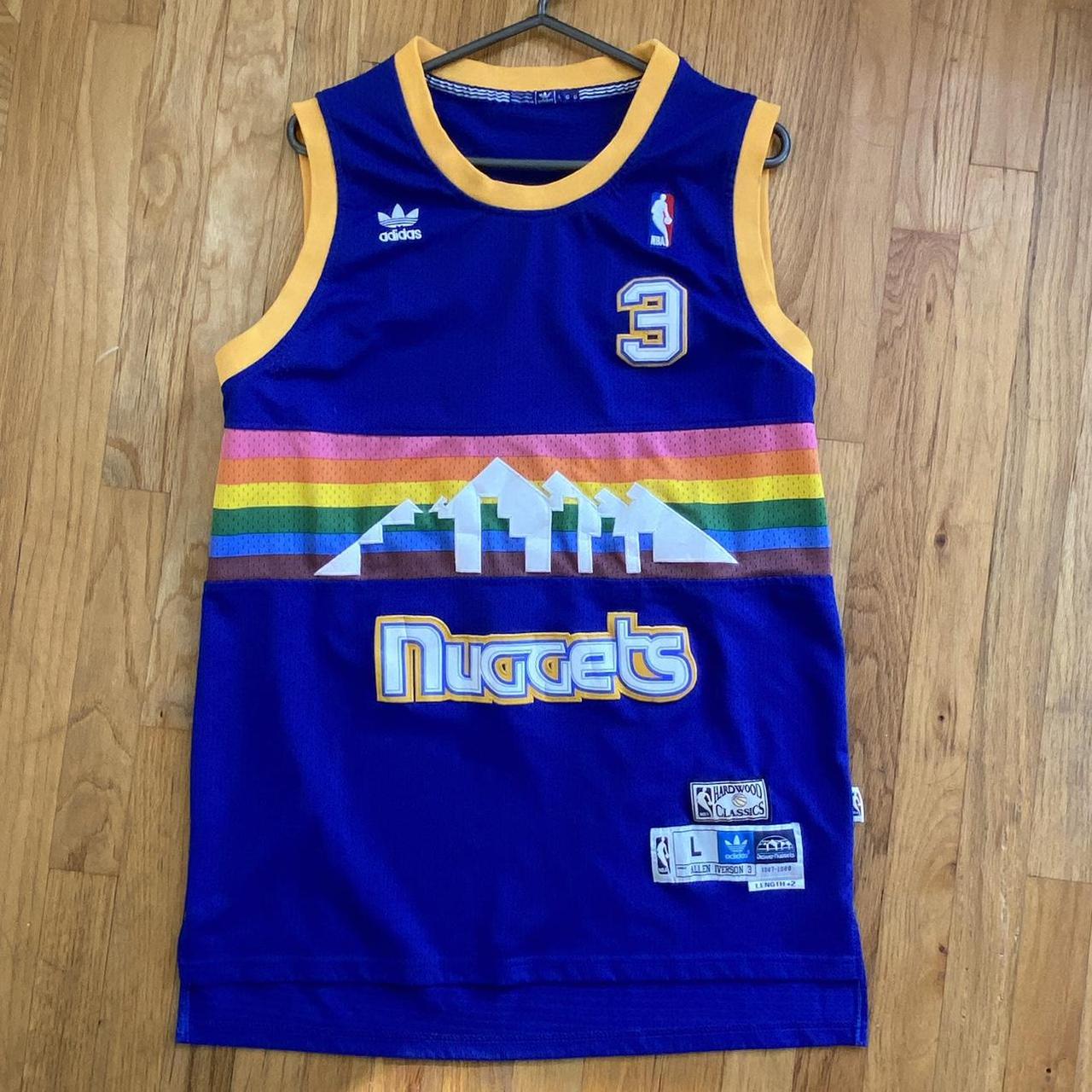 Allen Iverson - Denver Nuggets - Hardwood Classic... - Depop