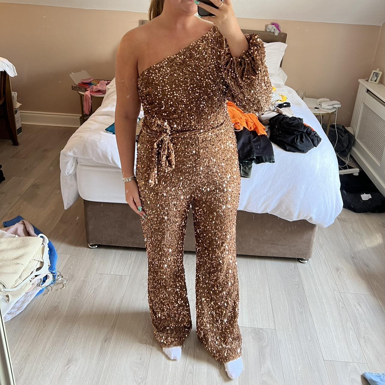 Ladies Jumpsuit Velvet Jumpsuit Boohoo Vogacloset Wallis Green