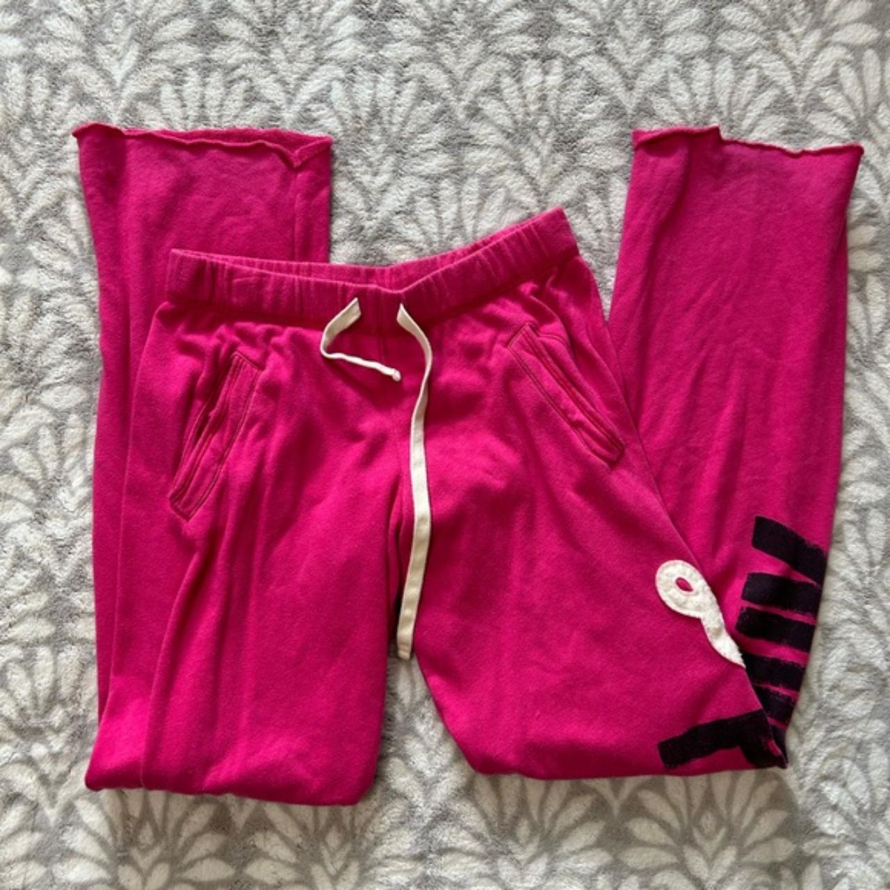 AMAZING Rare Y2K Mcbling Love Pink Sweats These Depop