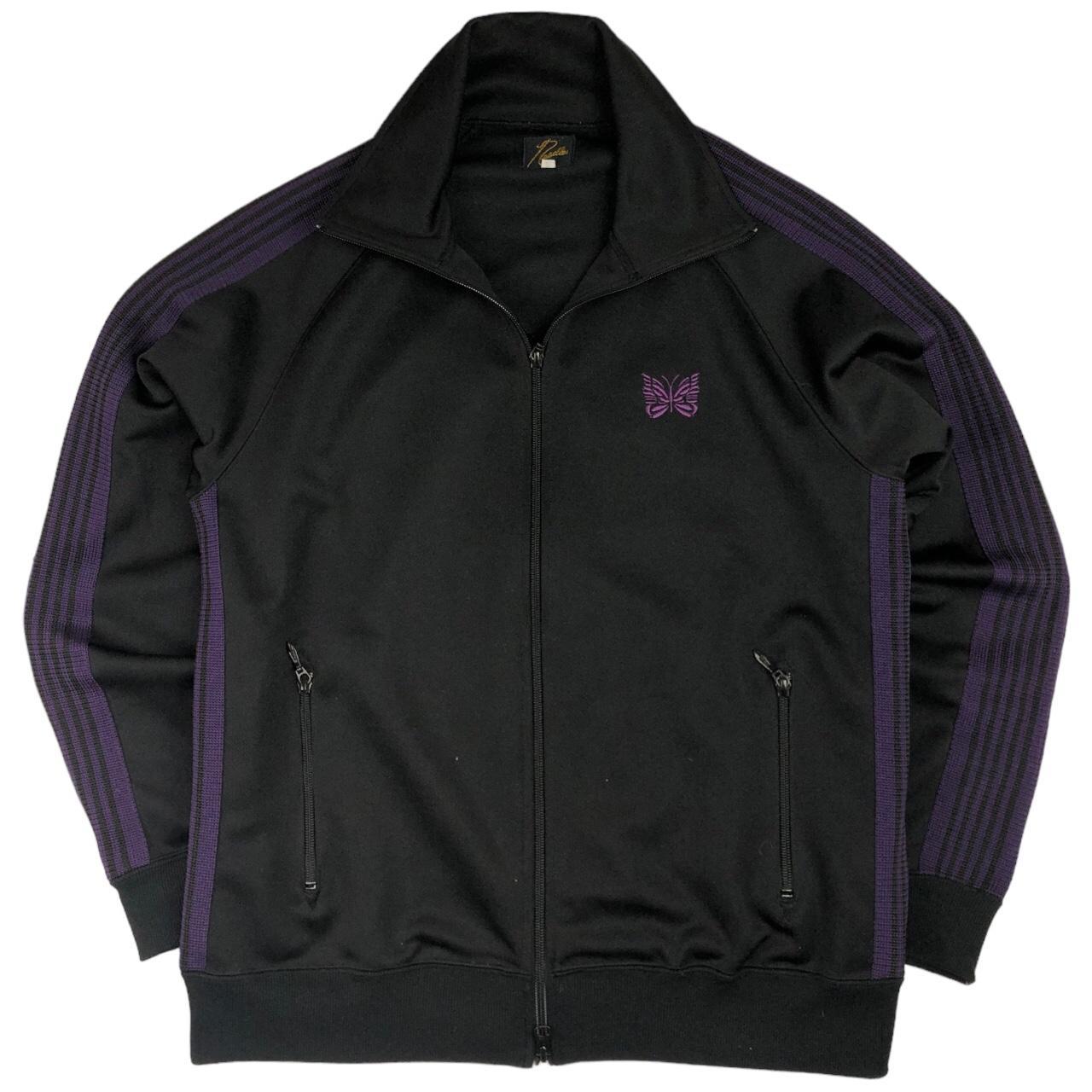 Needles track jacket discount purple